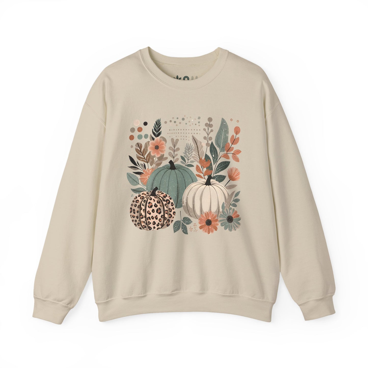 "Boho Pumpkins" - Crewneck Sweatshirt