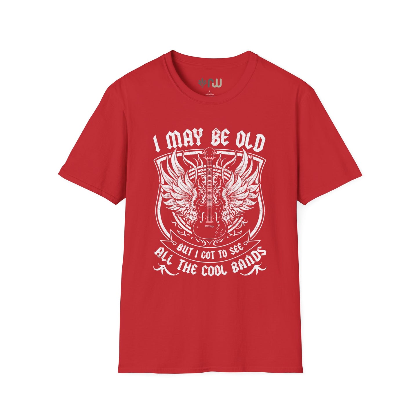 "I Got to See All the Cool Bands" Softstyle T-Shirt