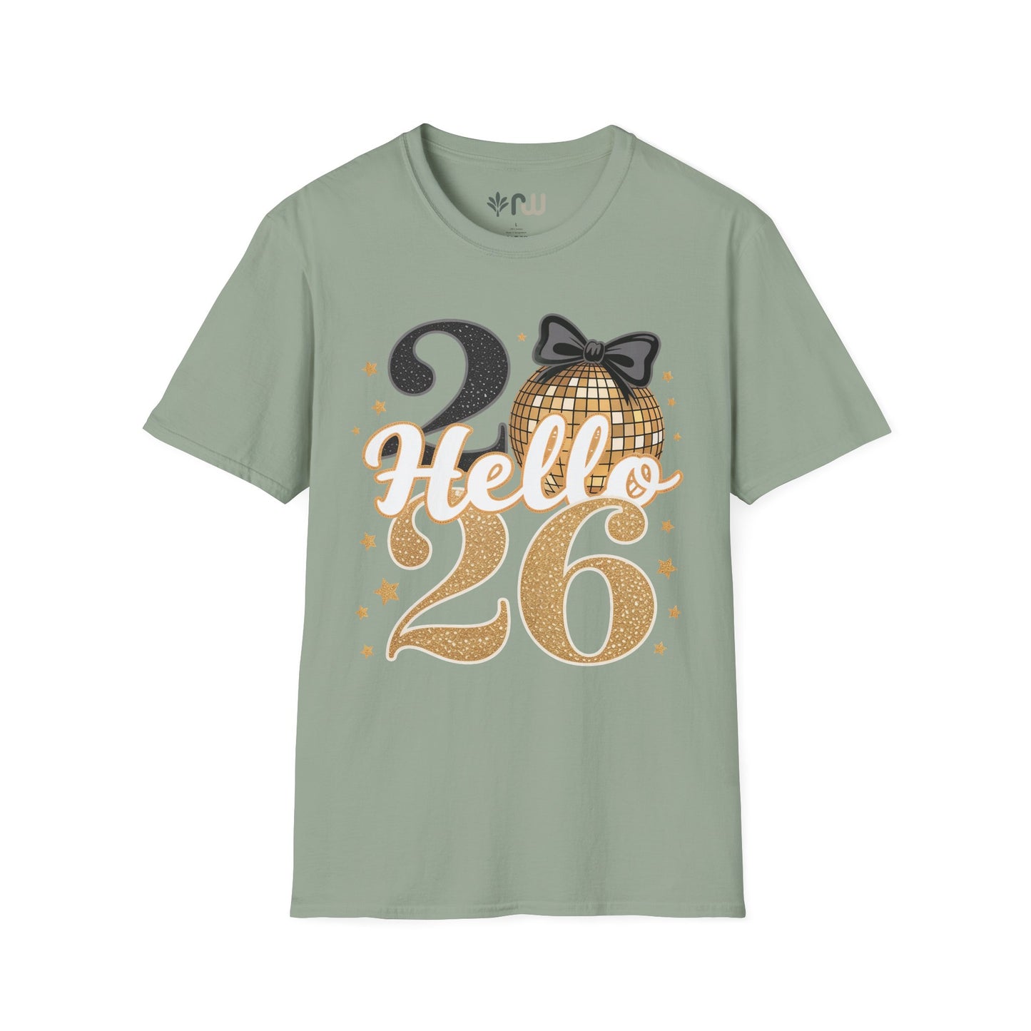 "Hello 2026" - Softstyle T-Shirt