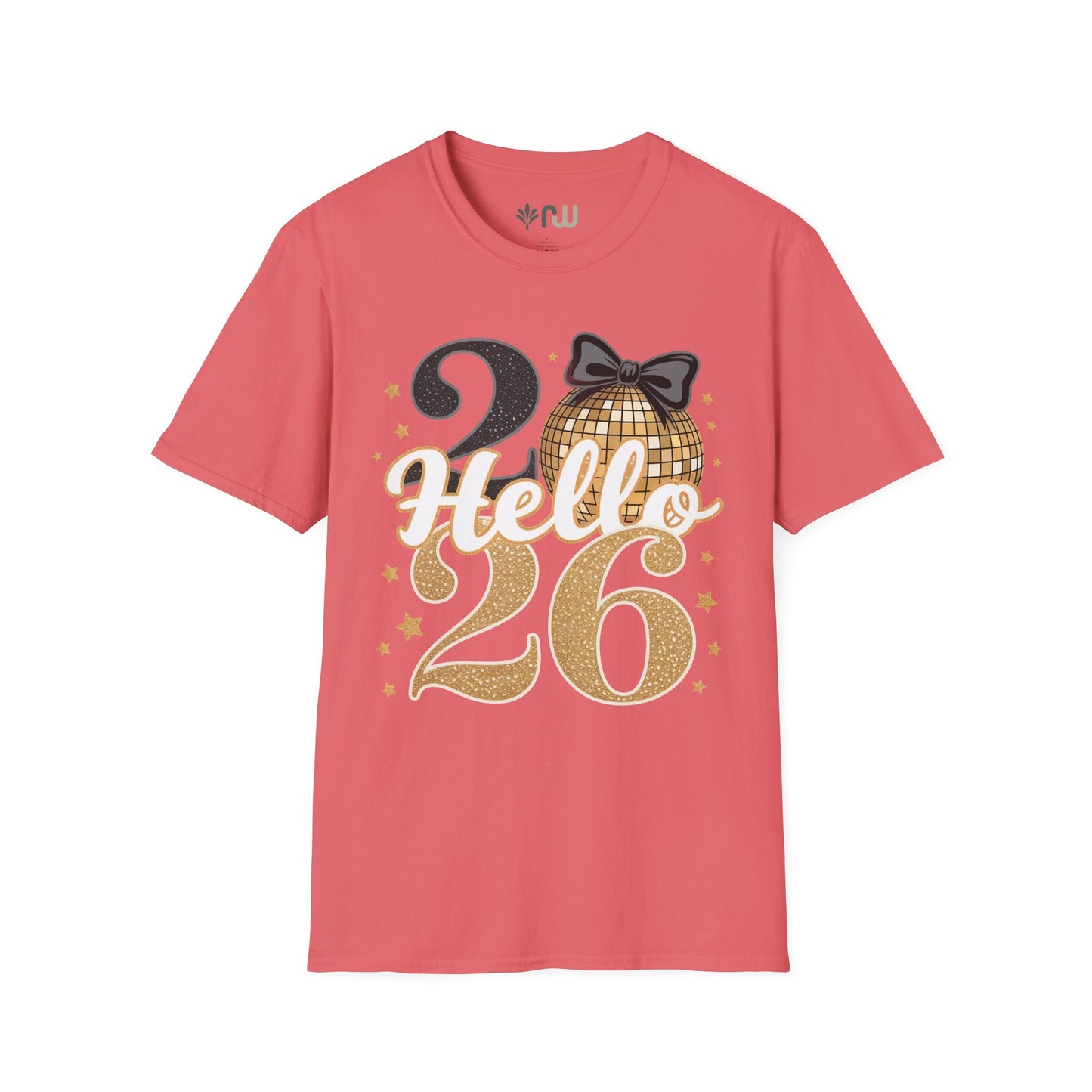 "Hello 2026" - Softstyle T-Shirt