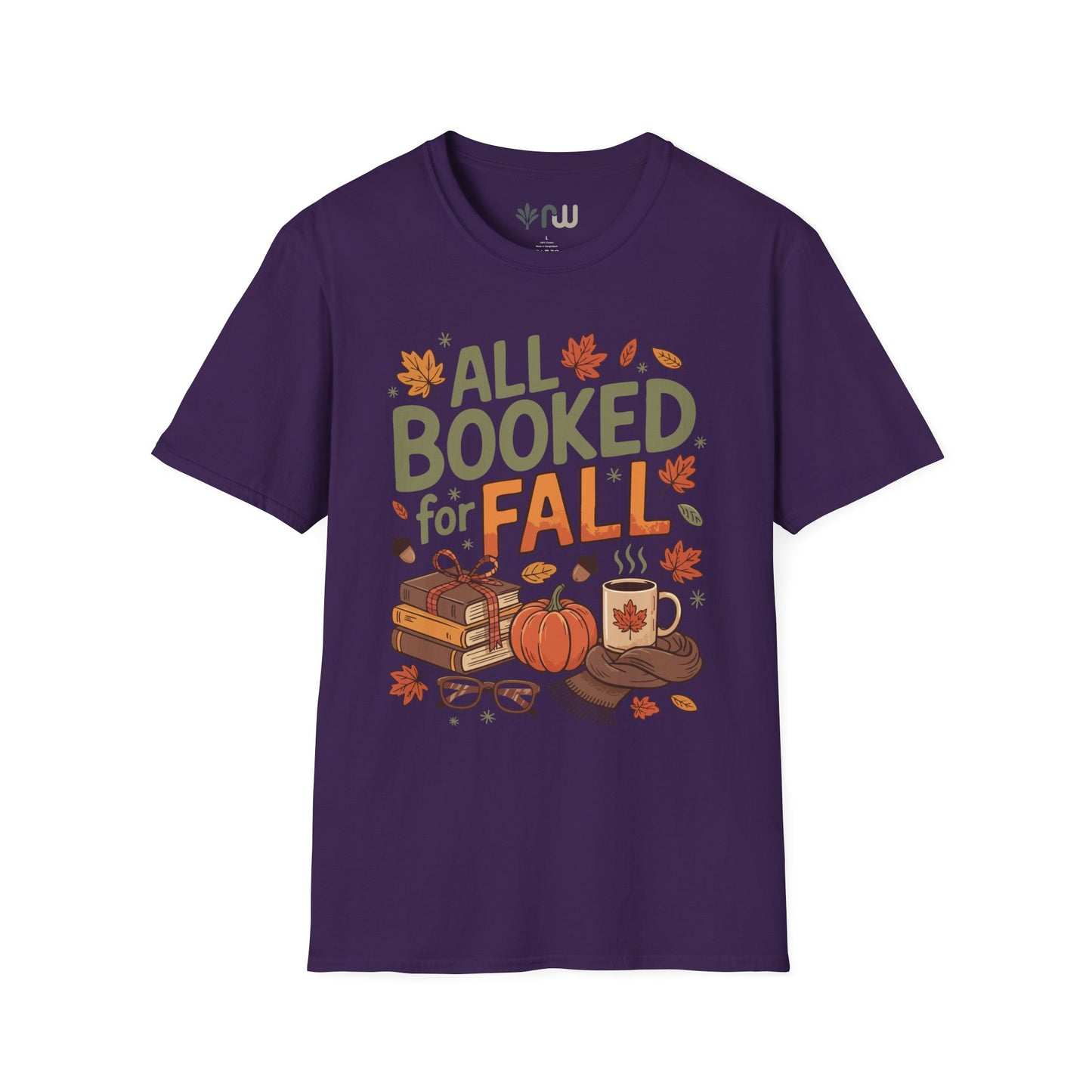 "All Booked for Fall" - Softstyle T-Shirt