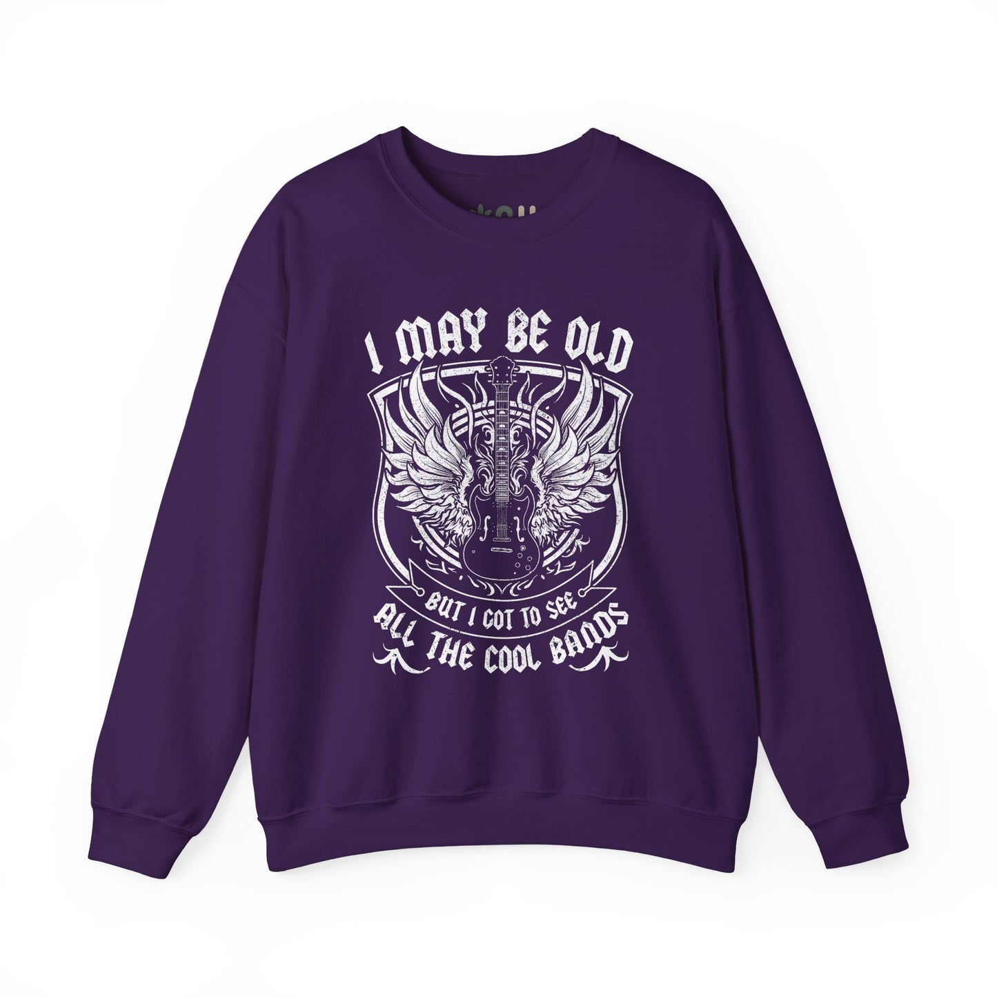 "I Got to See All the Cool Bands" Crewneck Sweatshirt