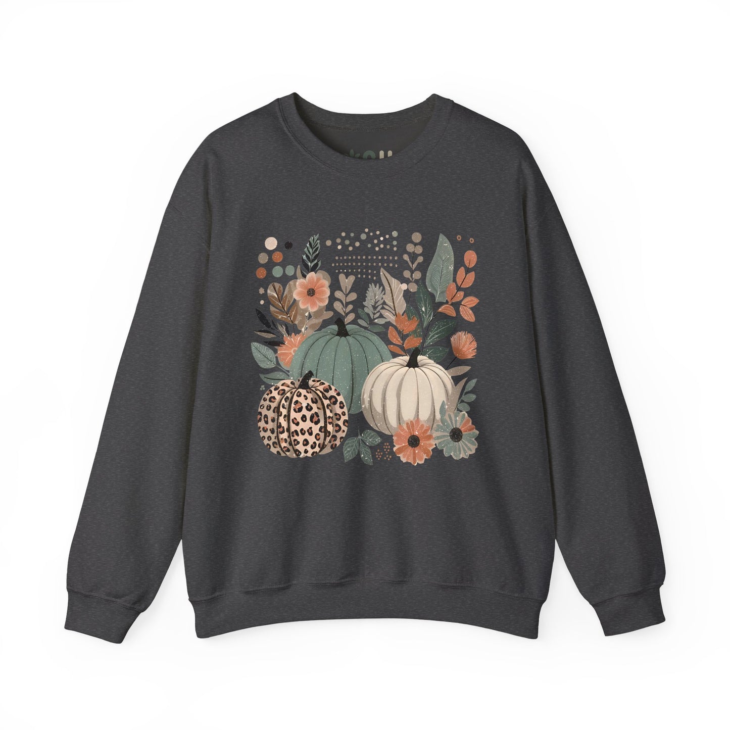 "Boho Pumpkins" - Crewneck Sweatshirt