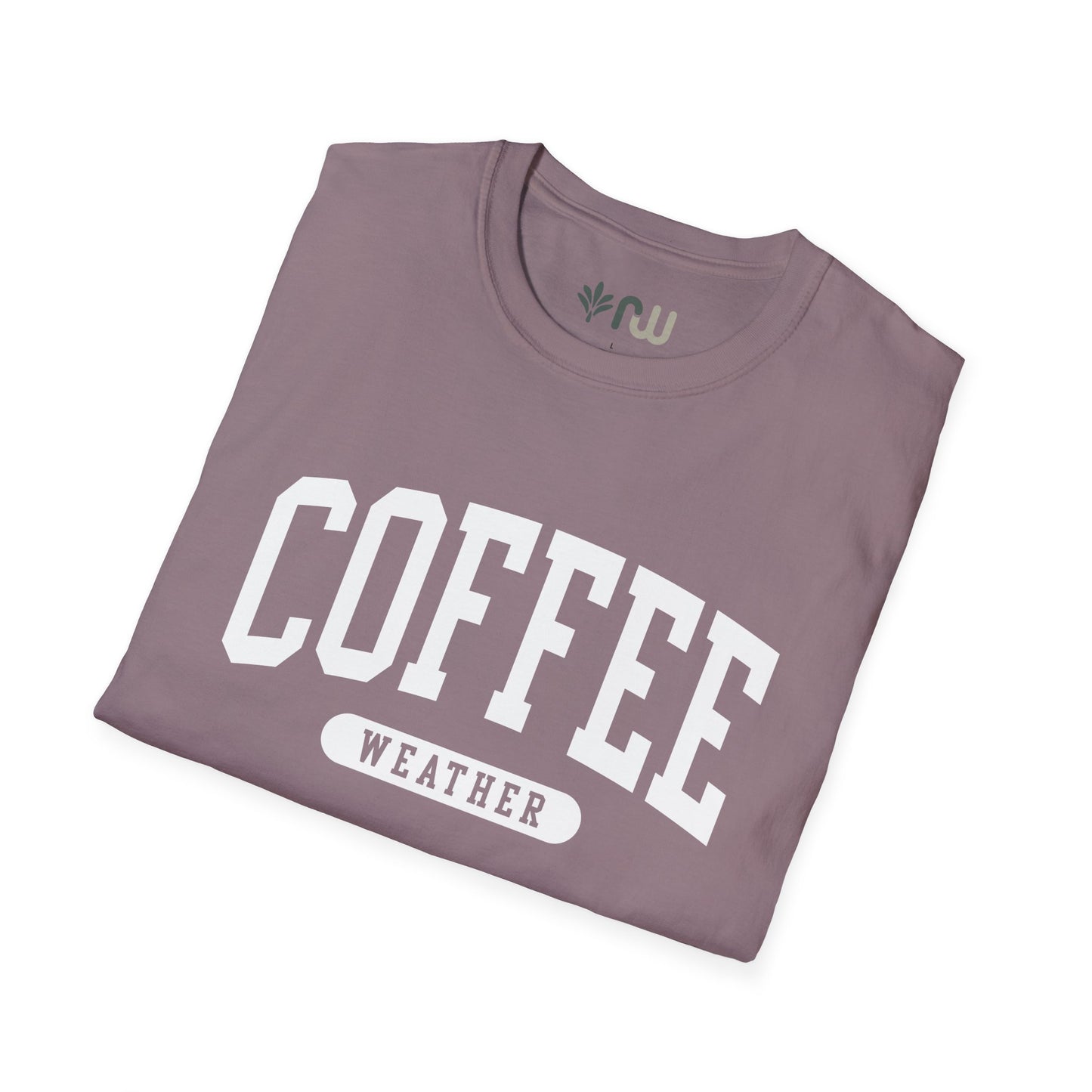 "Coffee Weather" - Softstyle T-Shirt