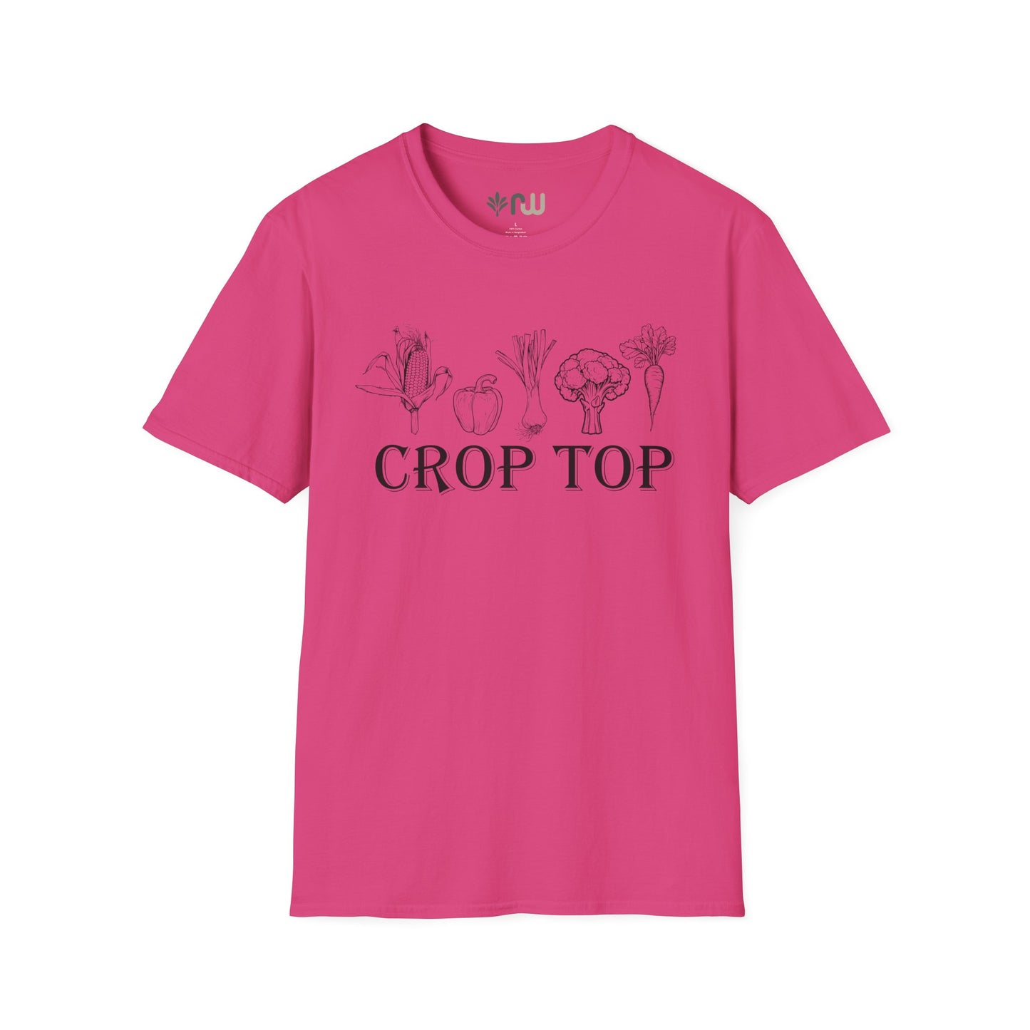 "Crop Top" Softstyle T-Shirt