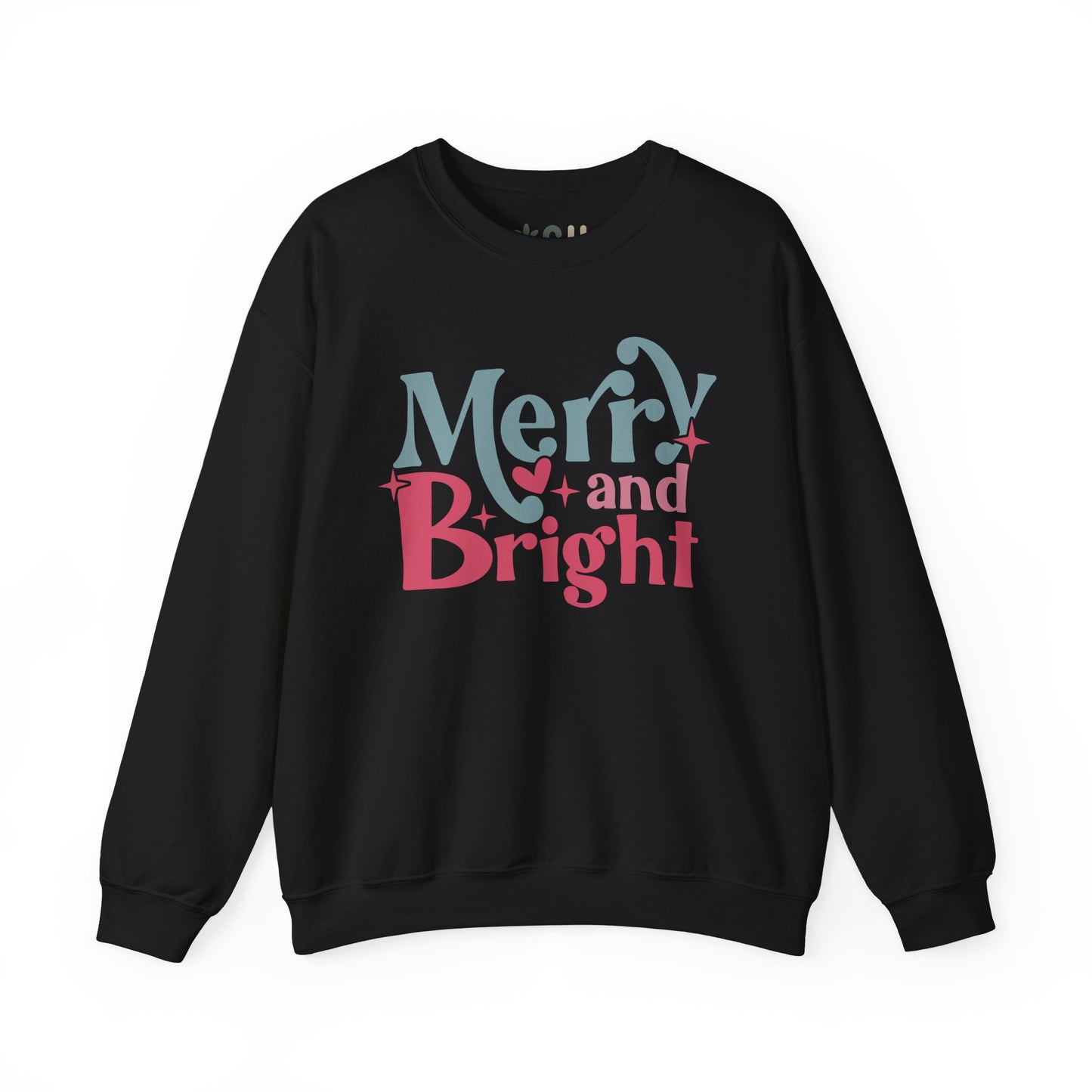 "Merry & Bright" - Crewneck Sweatshirt
