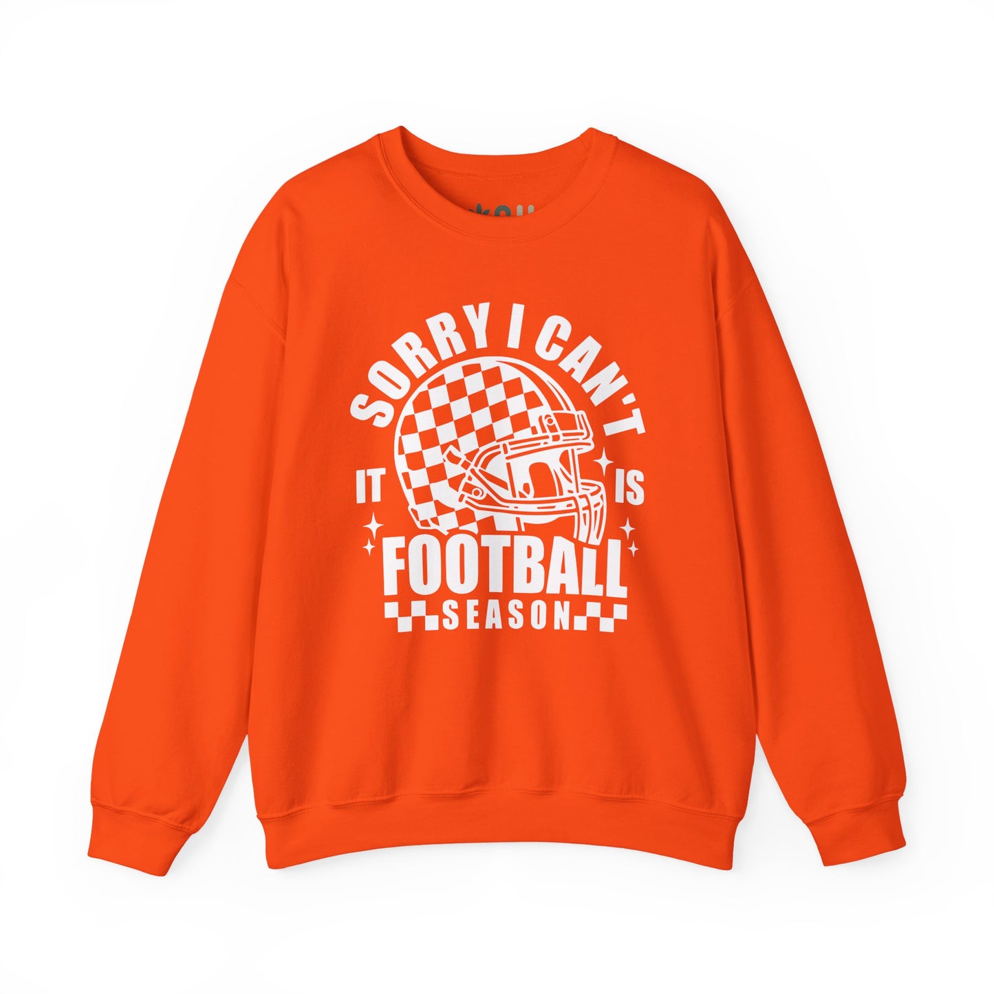 "Sorry I Can't It Is Football Season" - Crewneck Sweatshirt