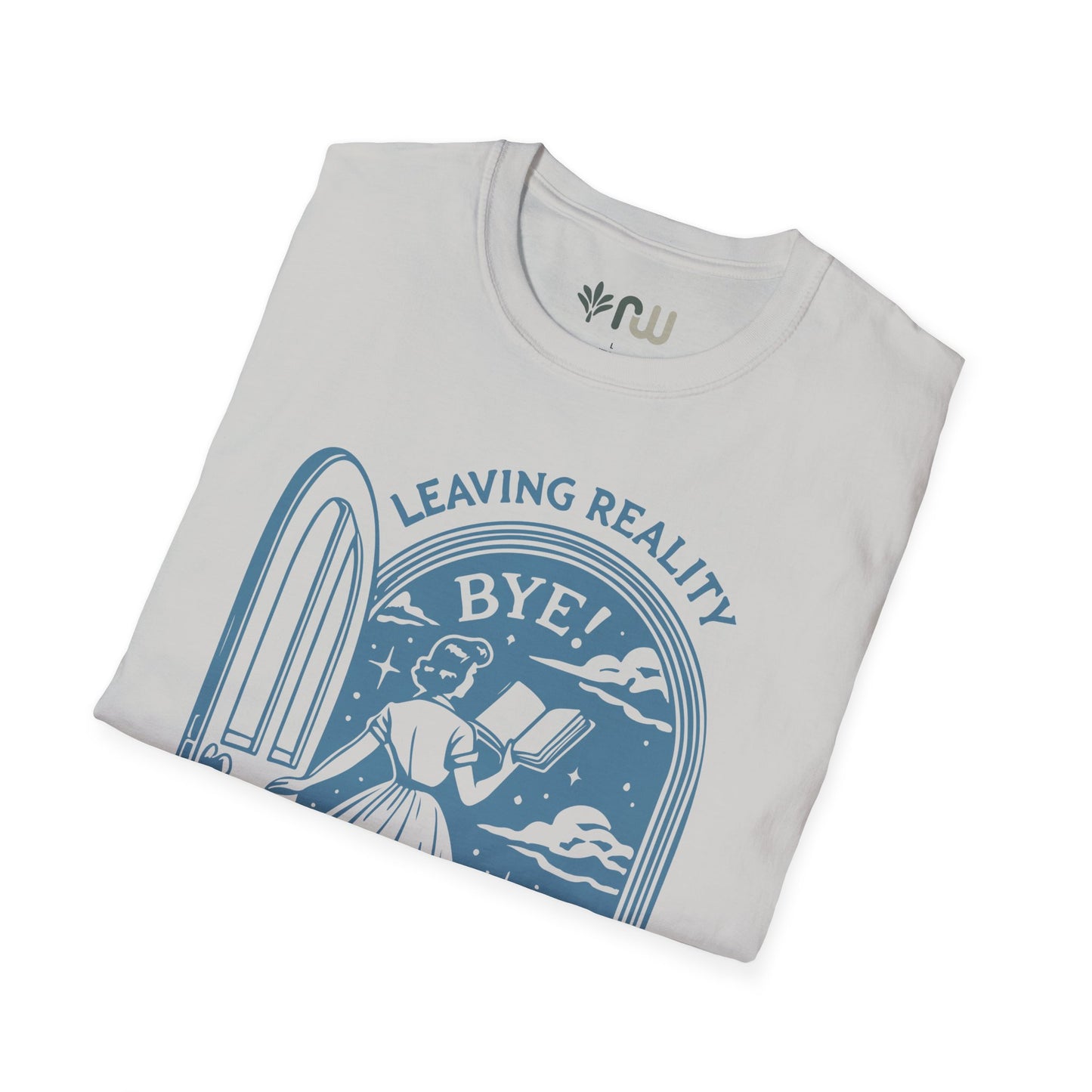 "Leaving Reality, Entering Fiction" Softstyle T-Shirt