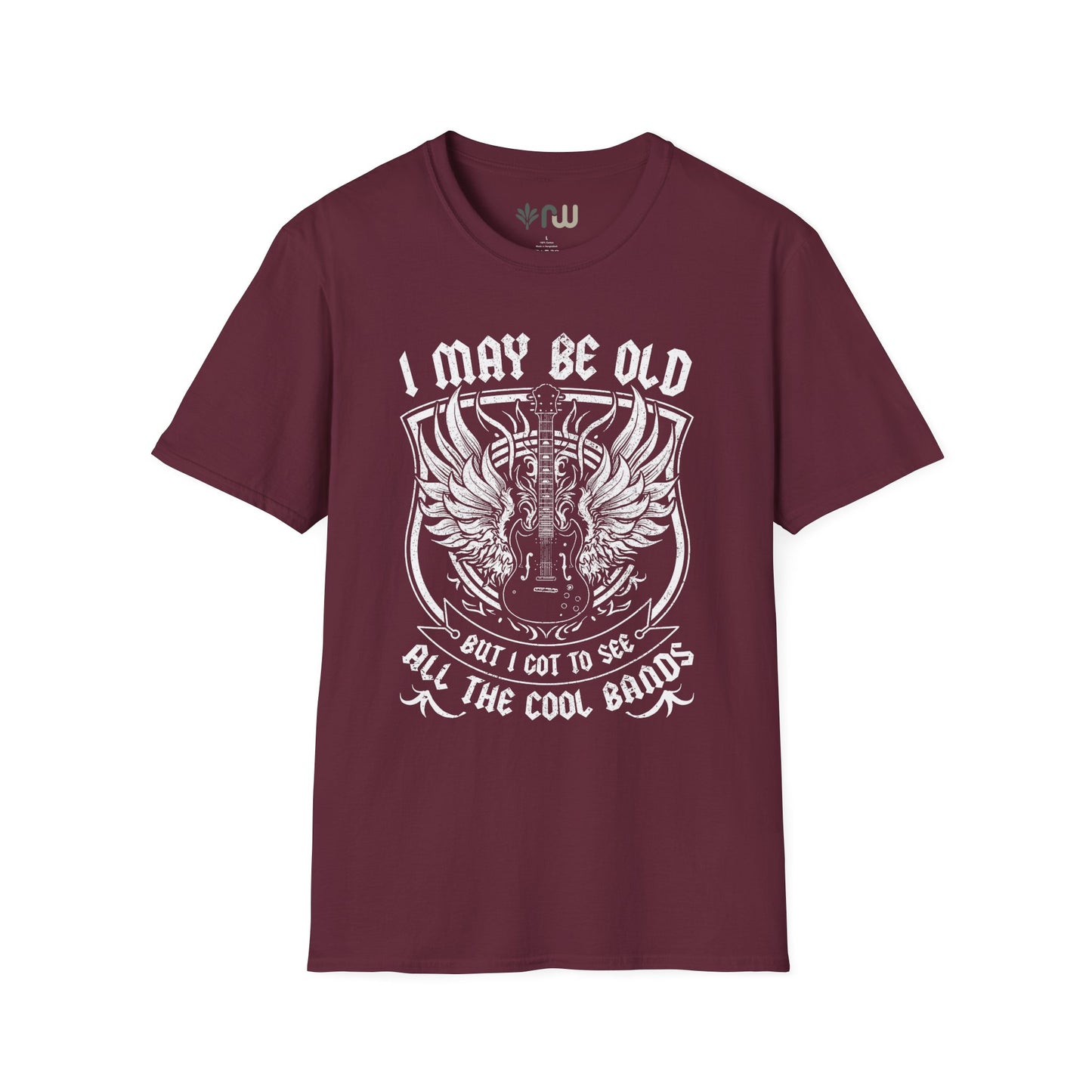 "I Got to See All the Cool Bands" Softstyle T-Shirt
