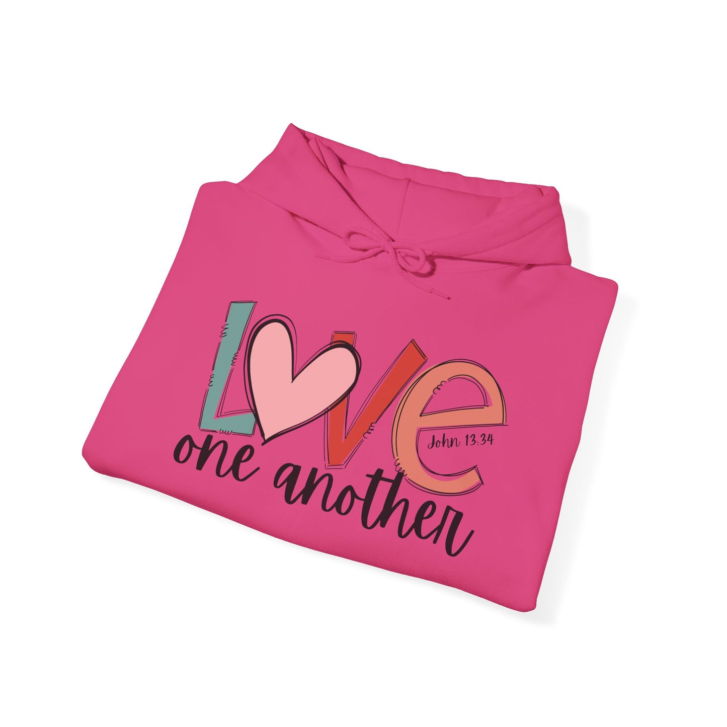"Love One Another" Hooded Sweatshirt