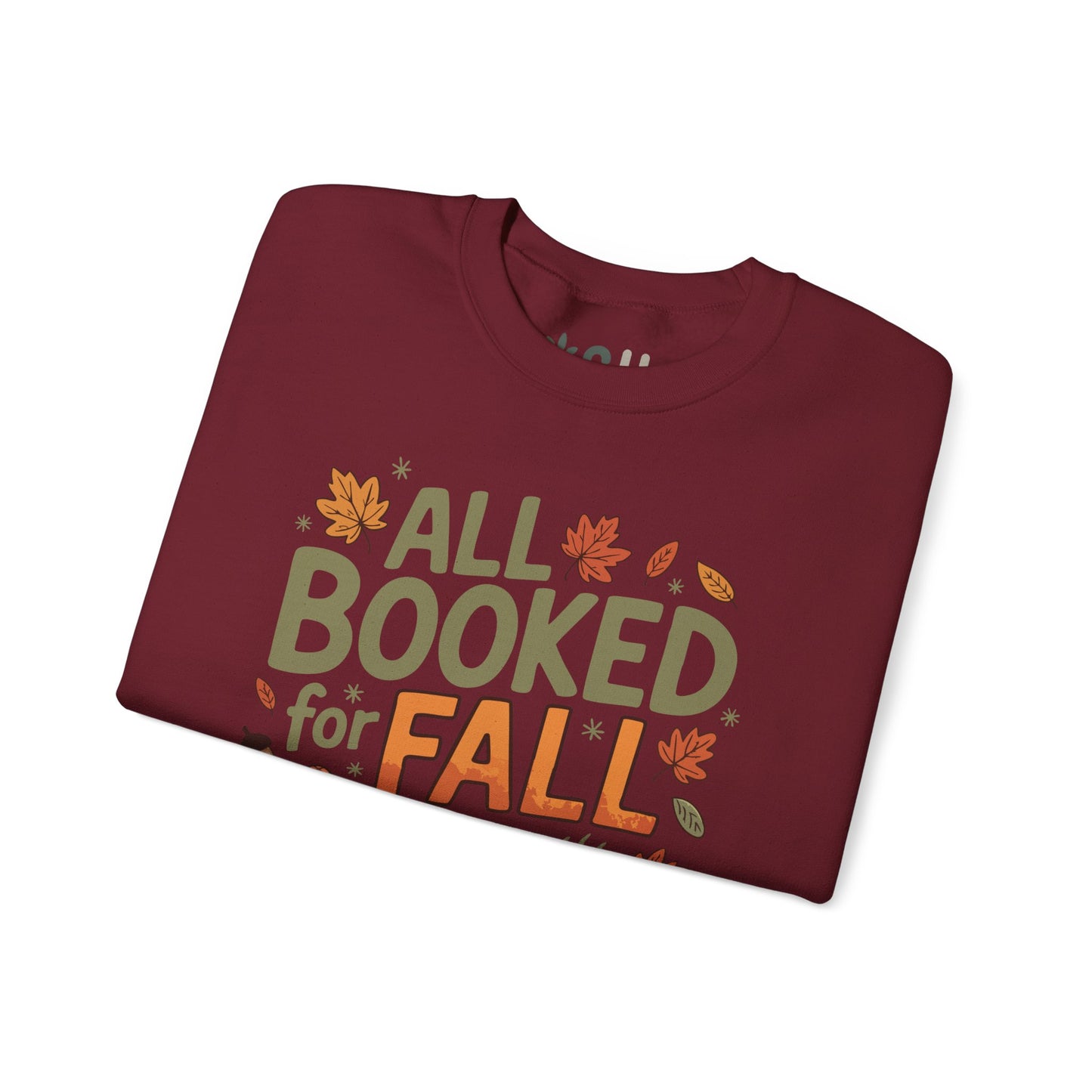 "All Booked for Fall" - Crewneck Sweatshirt