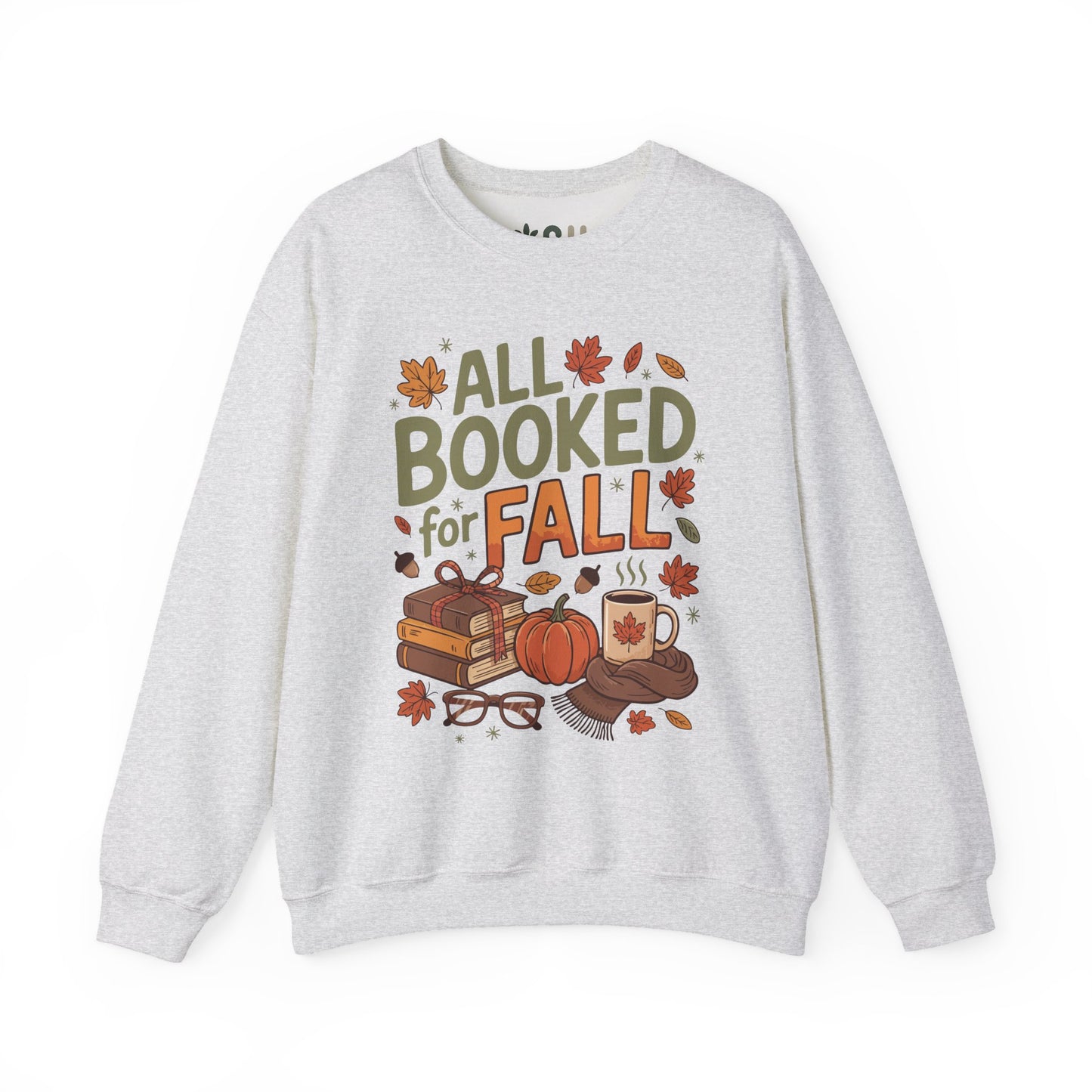 "All Booked for Fall" - Crewneck Sweatshirt