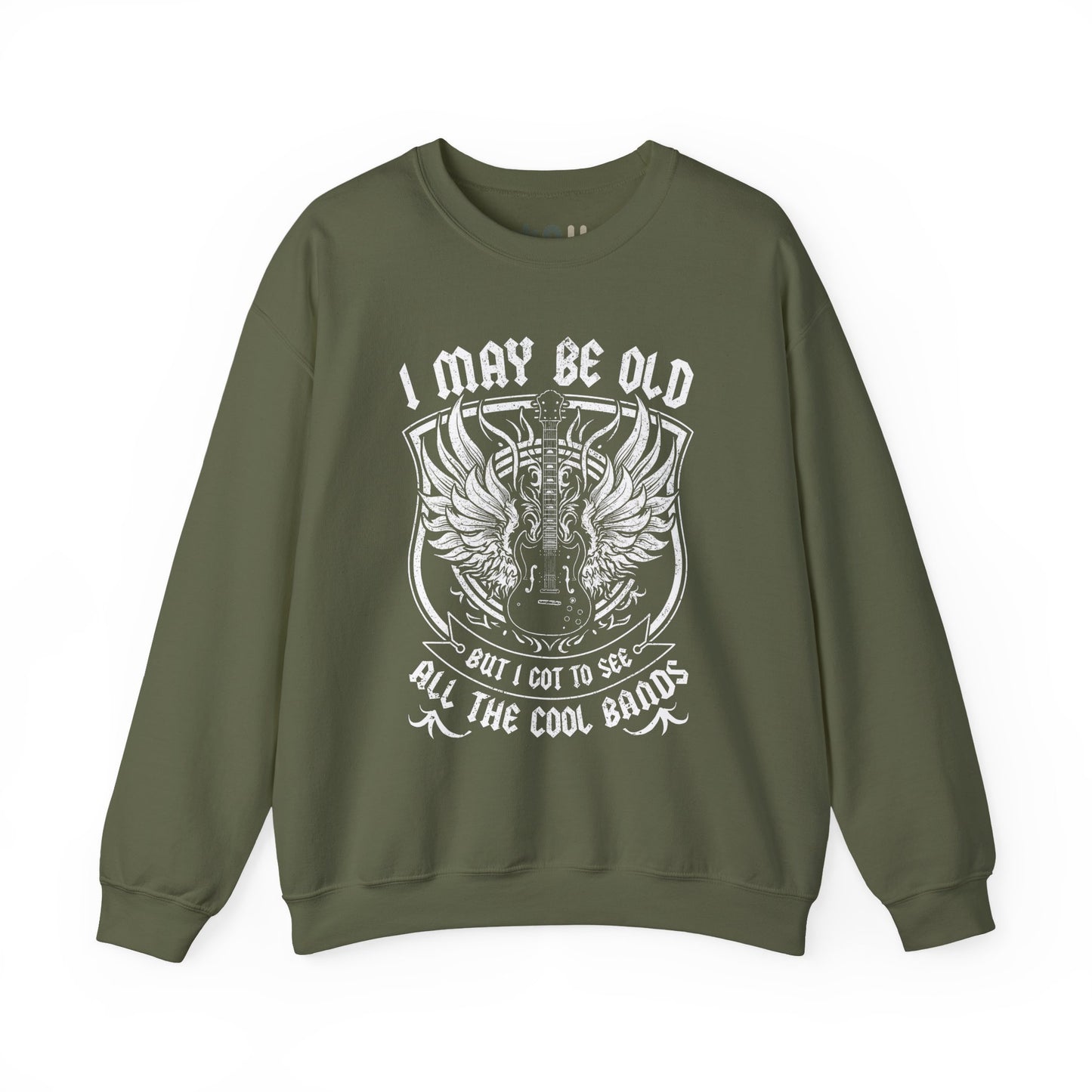 "I Got to See All the Cool Bands" Crewneck Sweatshirt