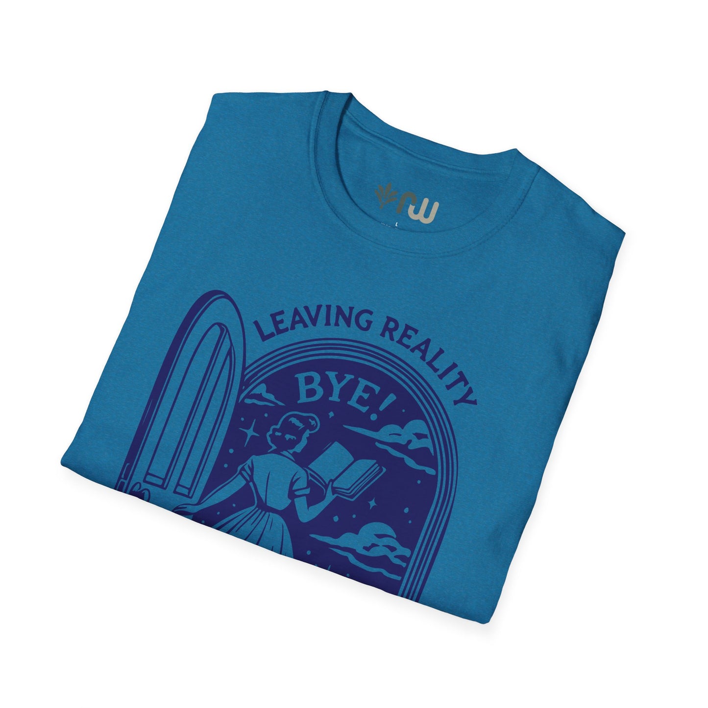 "Leaving Reality, Entering Fiction" Softstyle T-Shirt