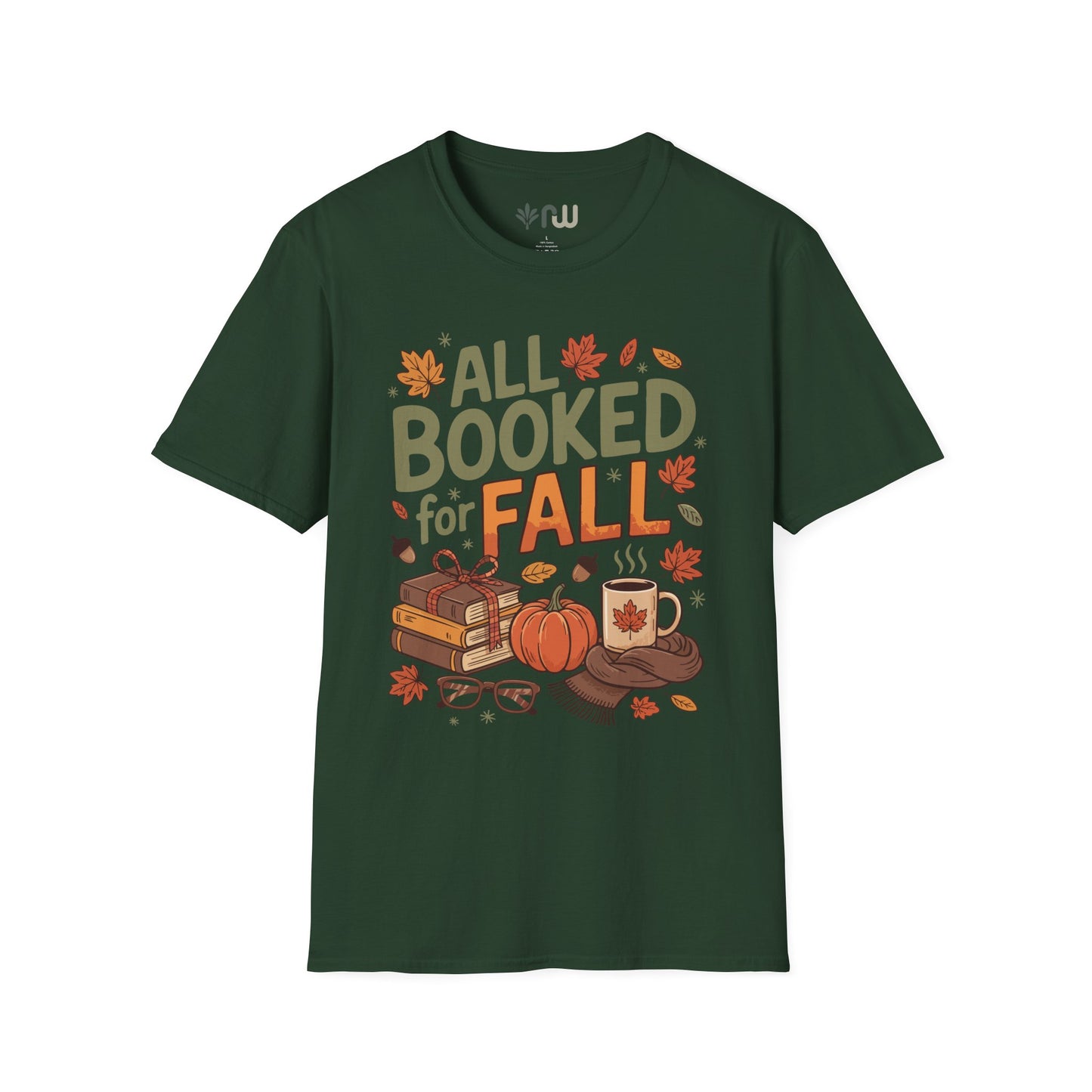 "All Booked for Fall" - Softstyle T-Shirt