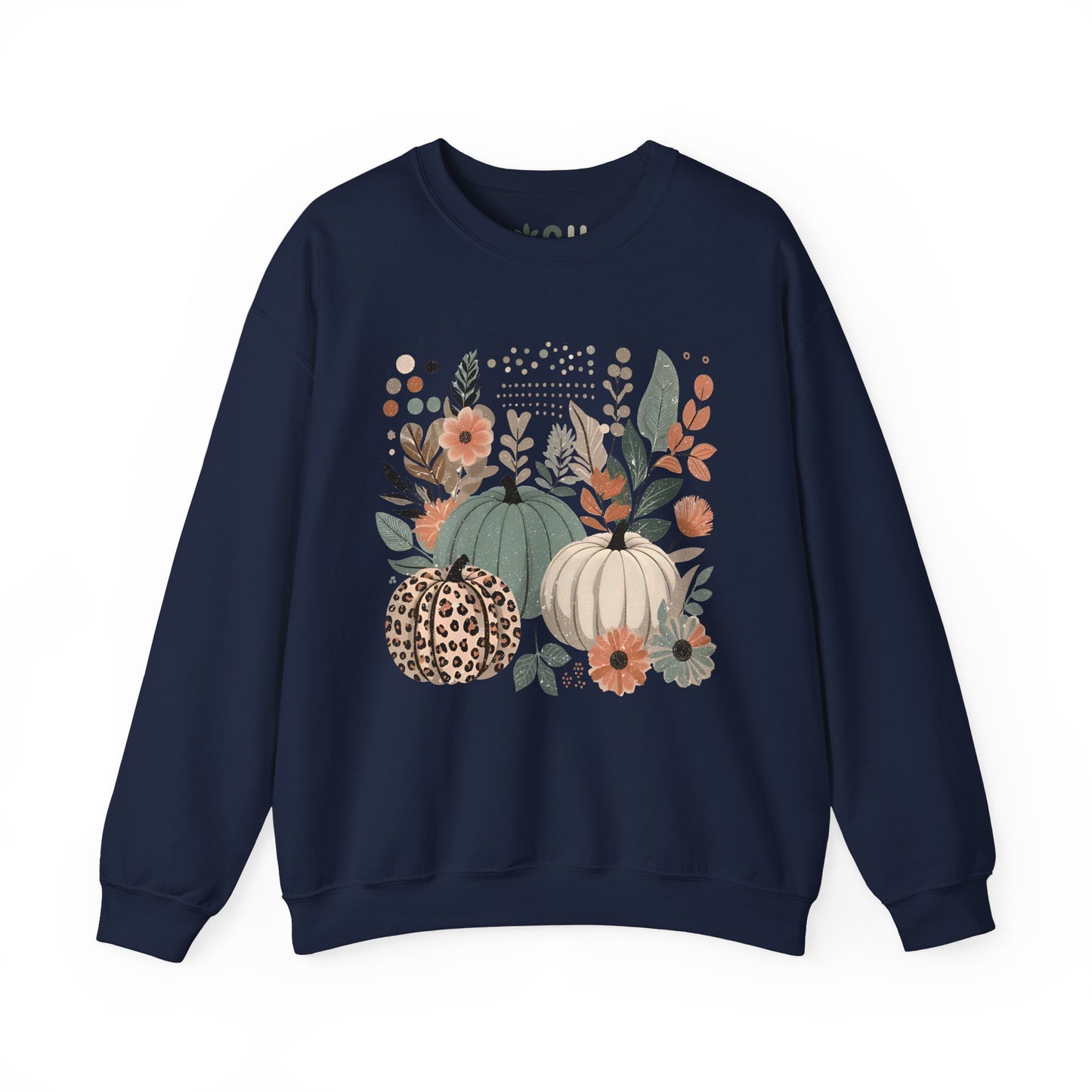 "Boho Pumpkins" - Crewneck Sweatshirt