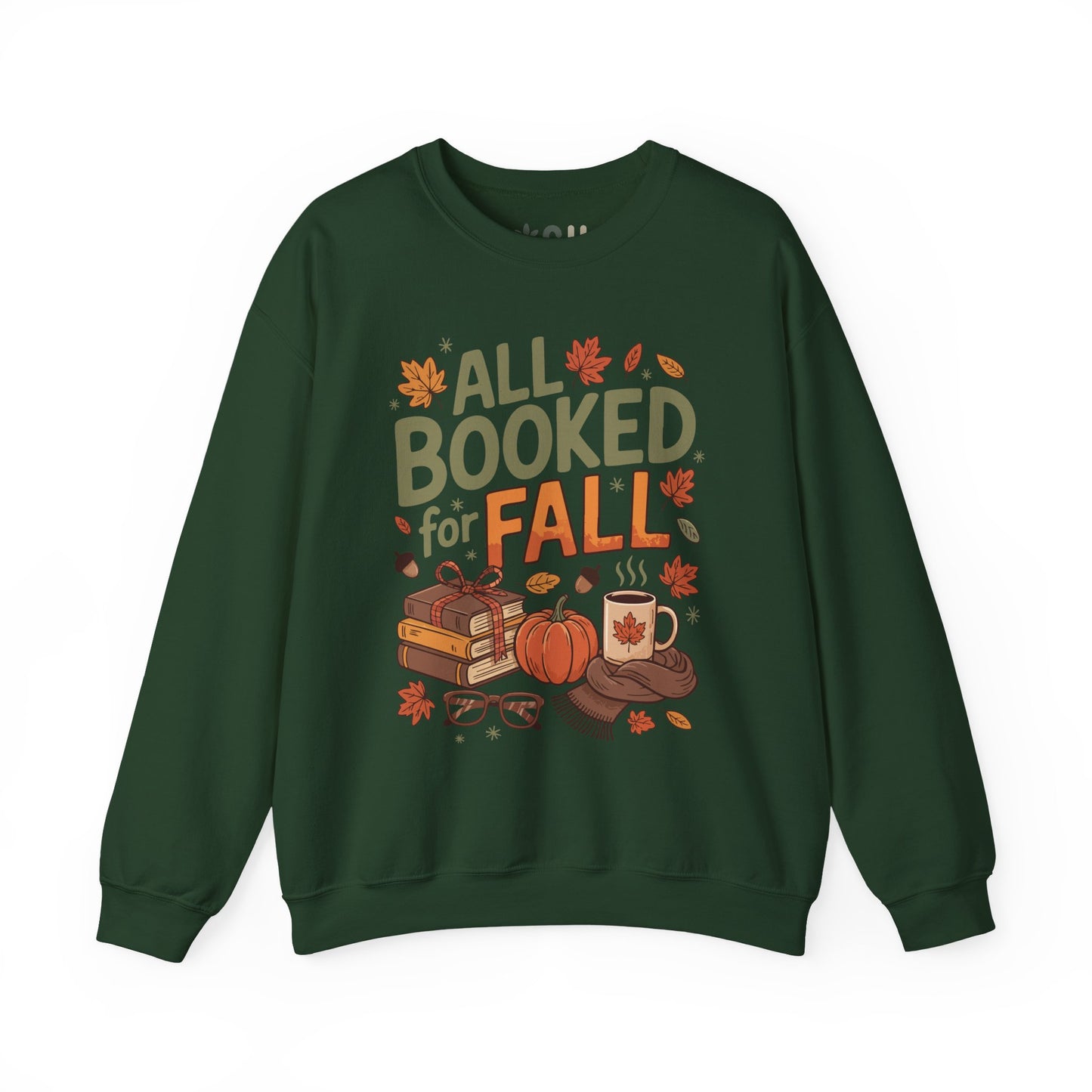 "All Booked for Fall" - Crewneck Sweatshirt