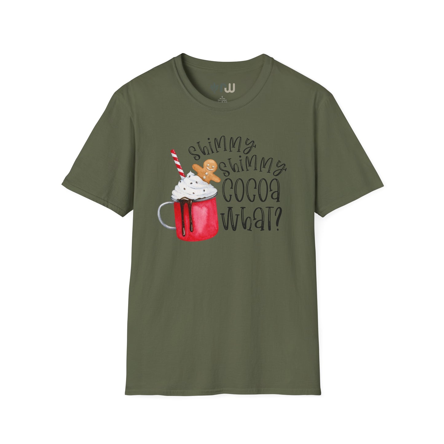 "Shimmy Shimmy Cocoa What?" - Softstyle T-Shirt