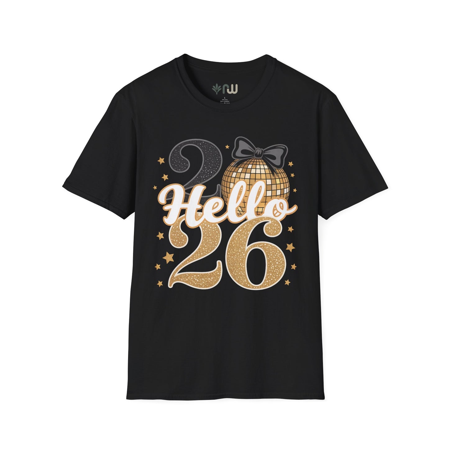 "Hello 2026" - Softstyle T-Shirt