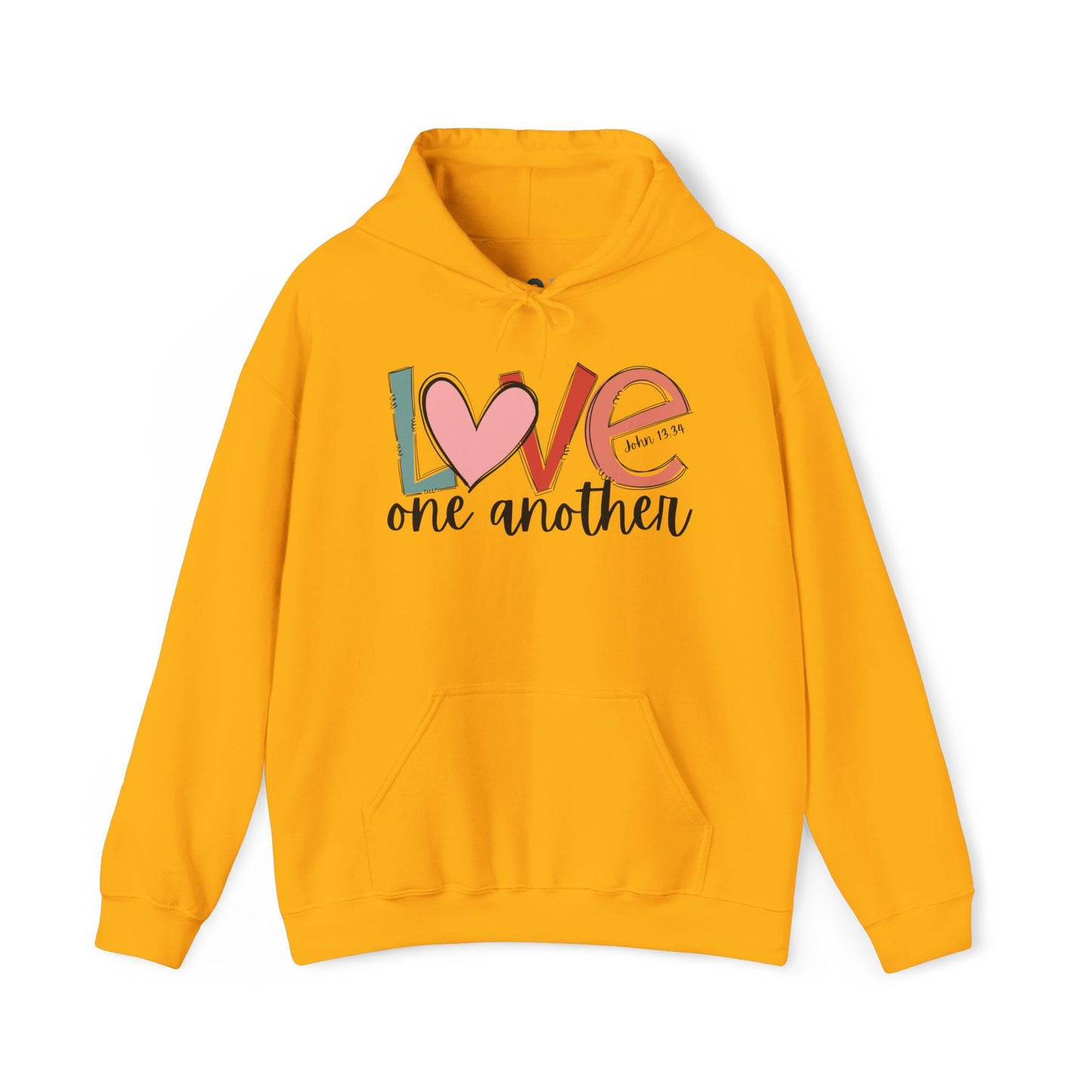 "Love One Another" Hooded Sweatshirt