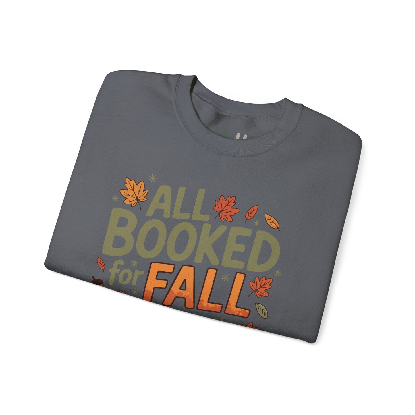 "All Booked for Fall" - Crewneck Sweatshirt