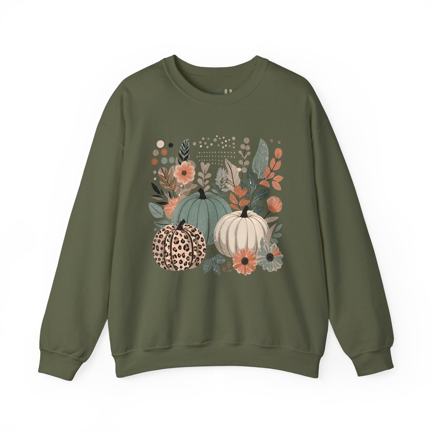 "Boho Pumpkins" - Crewneck Sweatshirt