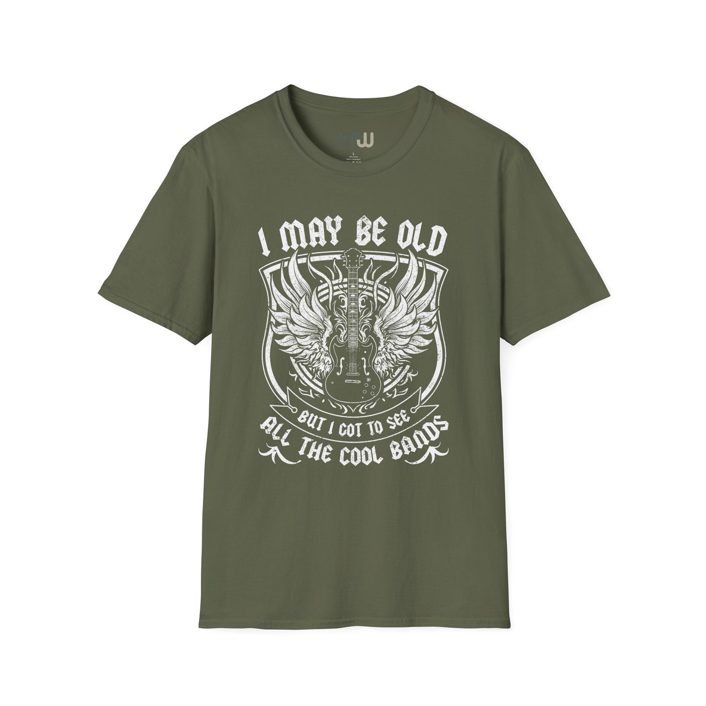 "I Got to See All the Cool Bands" Softstyle T-Shirt