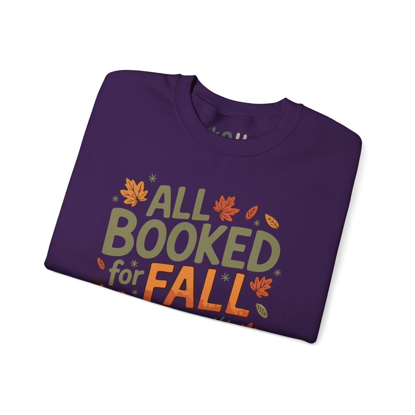 "All Booked for Fall" - Crewneck Sweatshirt