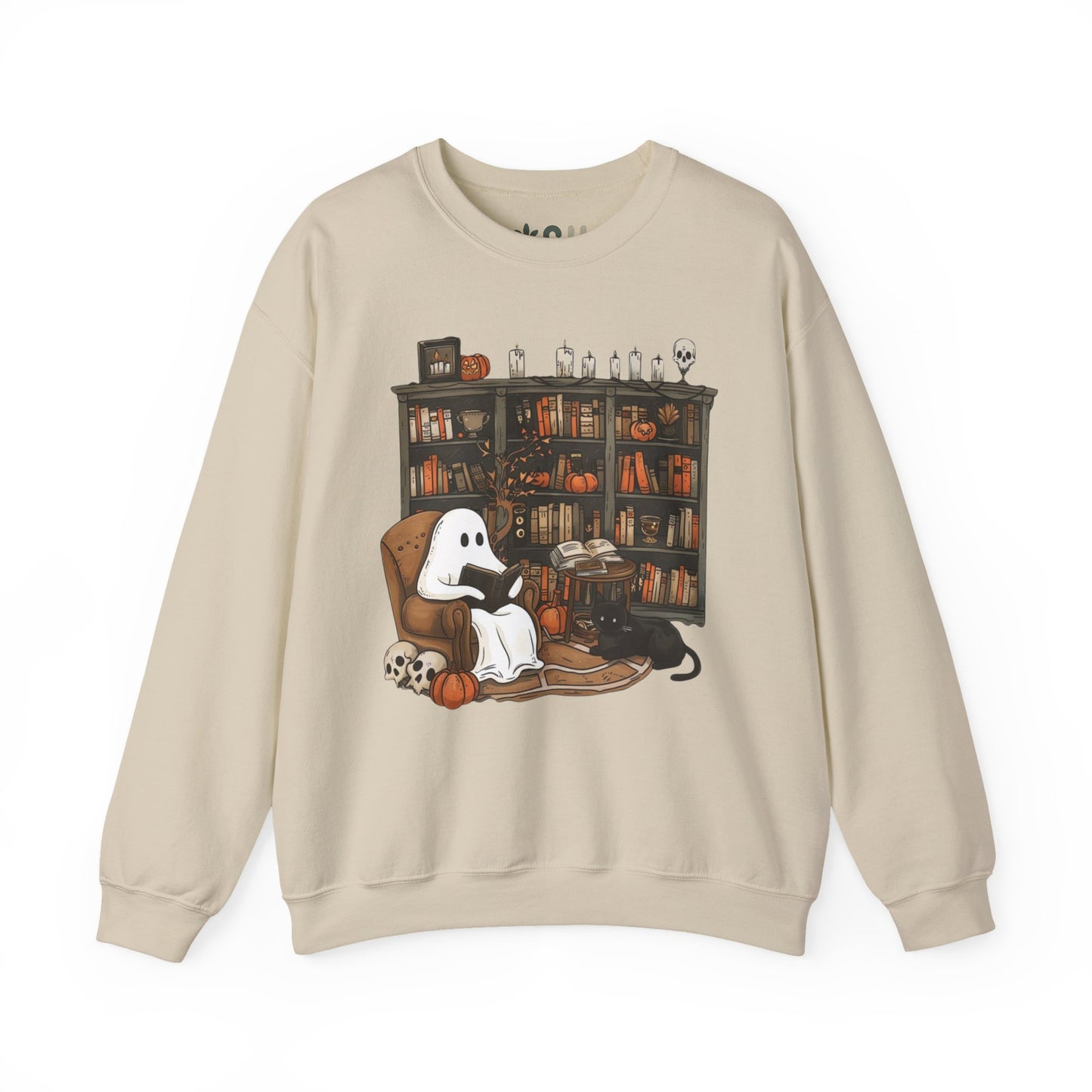 "Reading Ghost" - Crewneck Sweatshirt