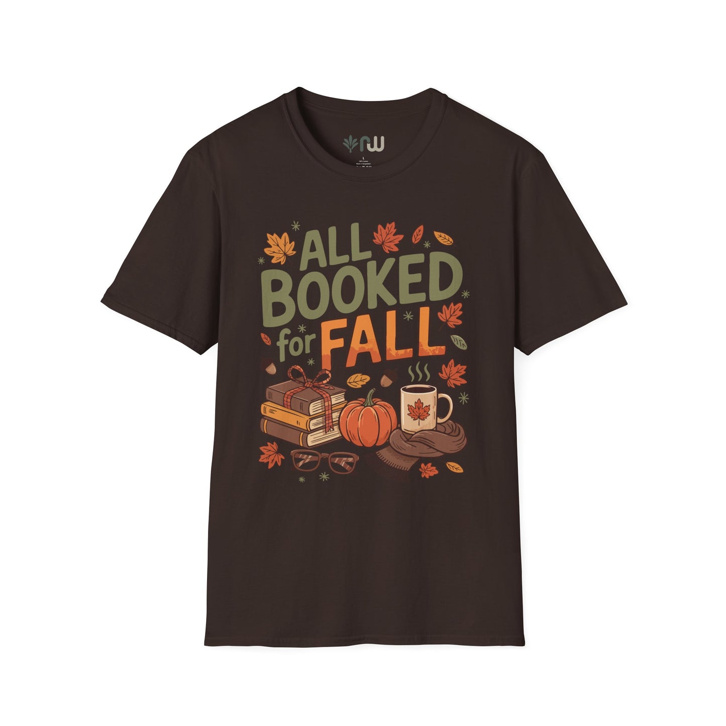 "All Booked for Fall" - Softstyle T-Shirt