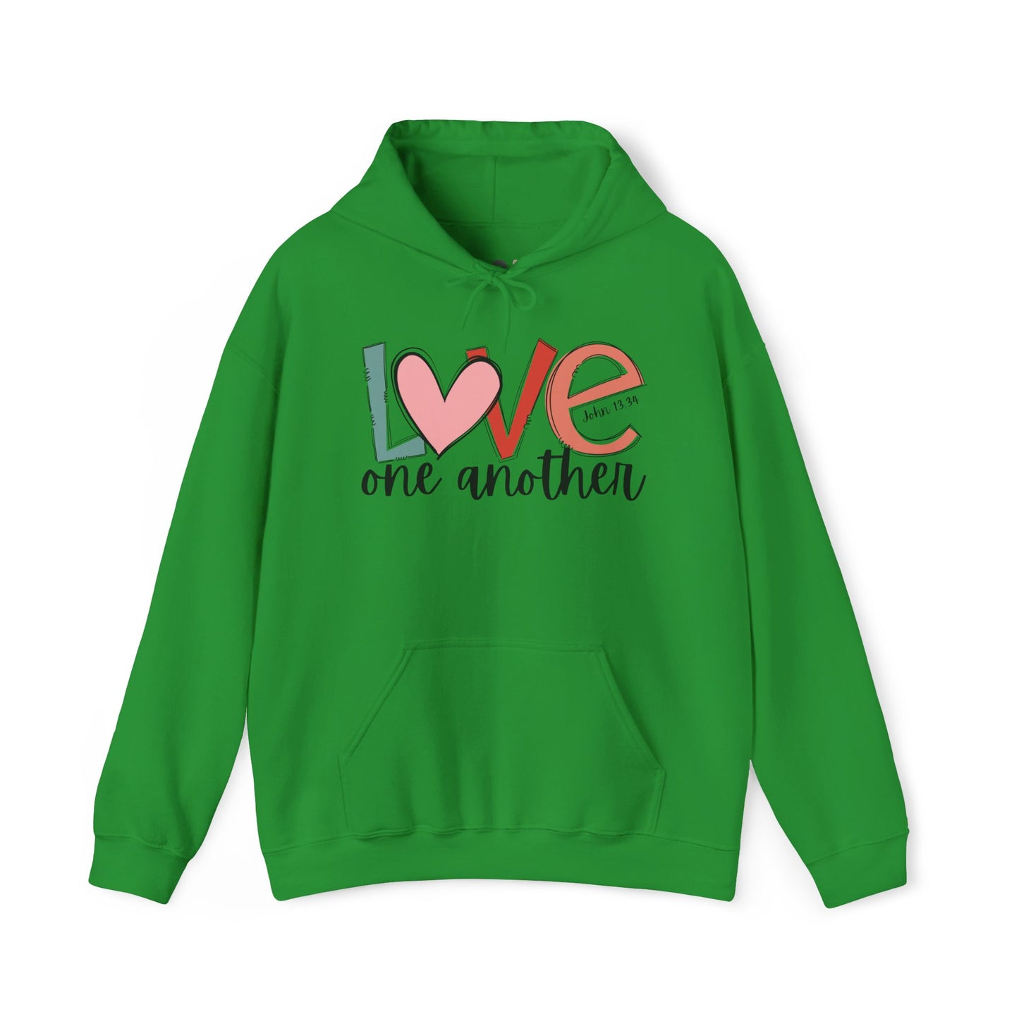 "Love One Another" Hooded Sweatshirt