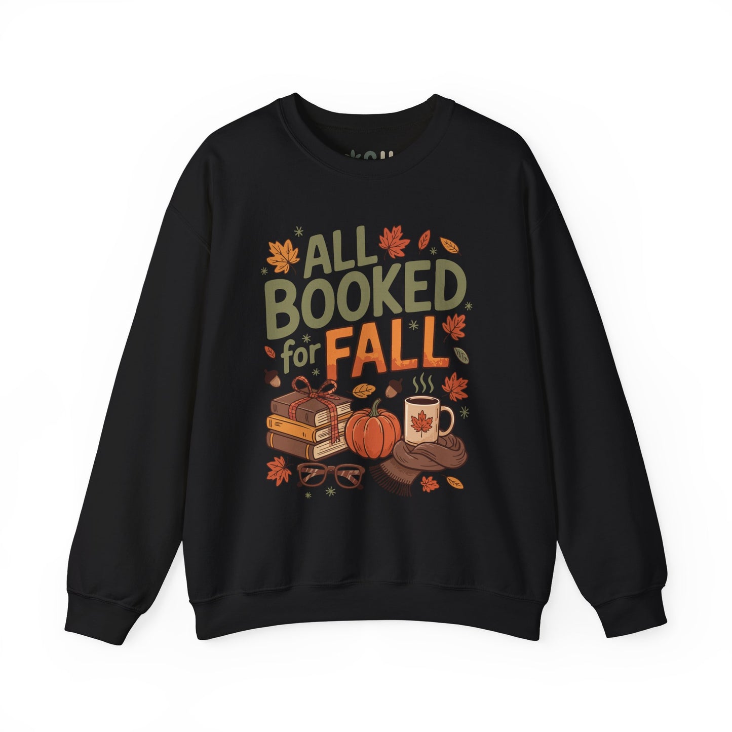 "All Booked for Fall" - Crewneck Sweatshirt