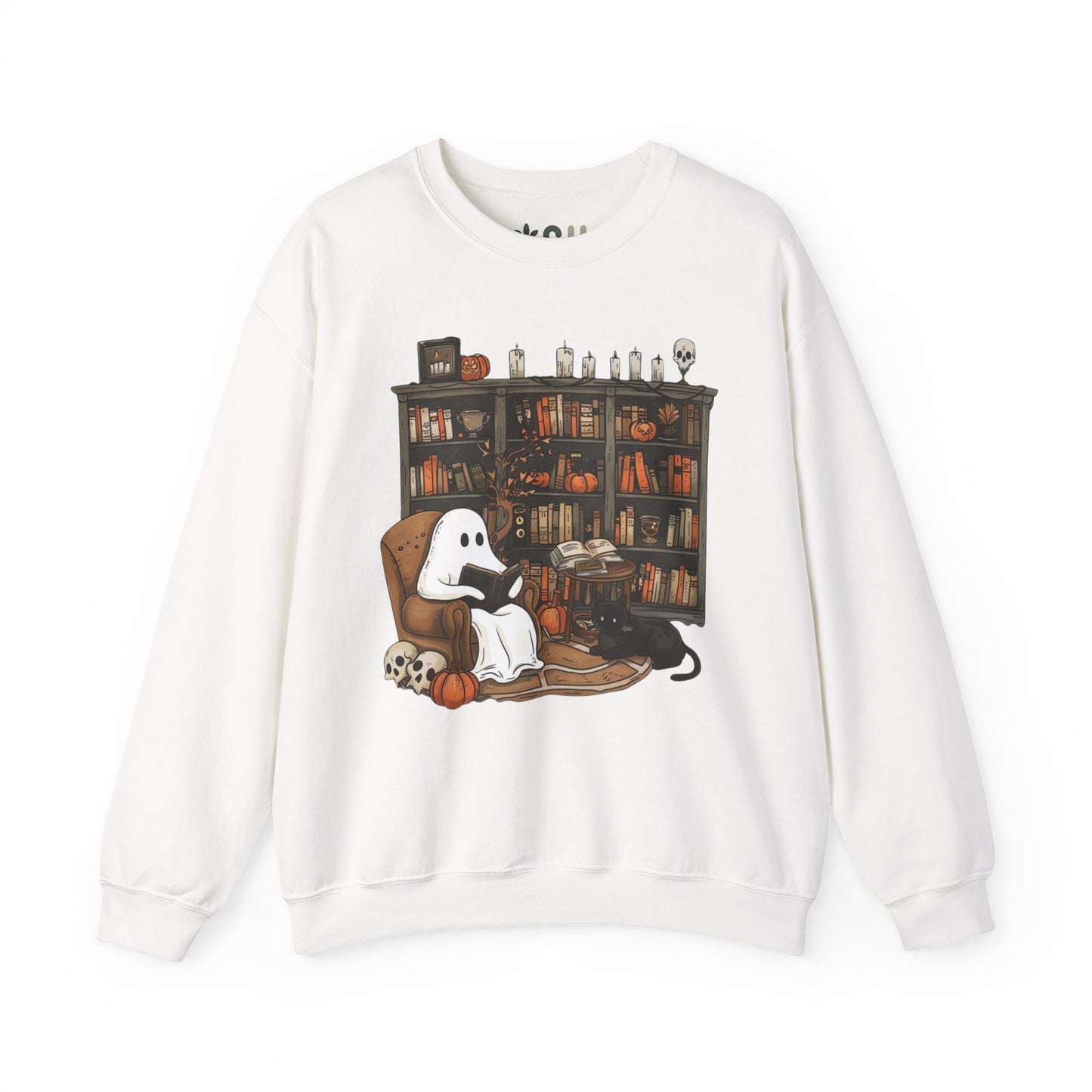"Reading Ghost" - Crewneck Sweatshirt