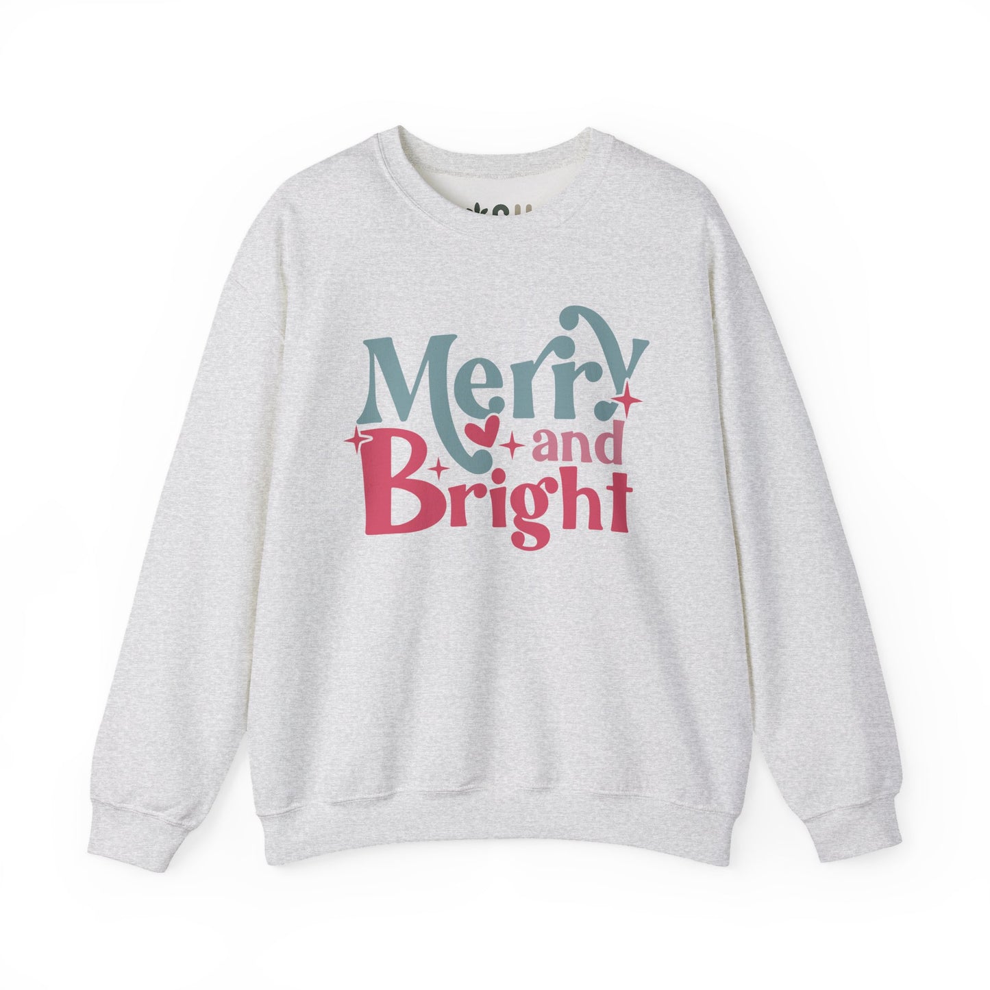 "Merry & Bright" - Crewneck Sweatshirt
