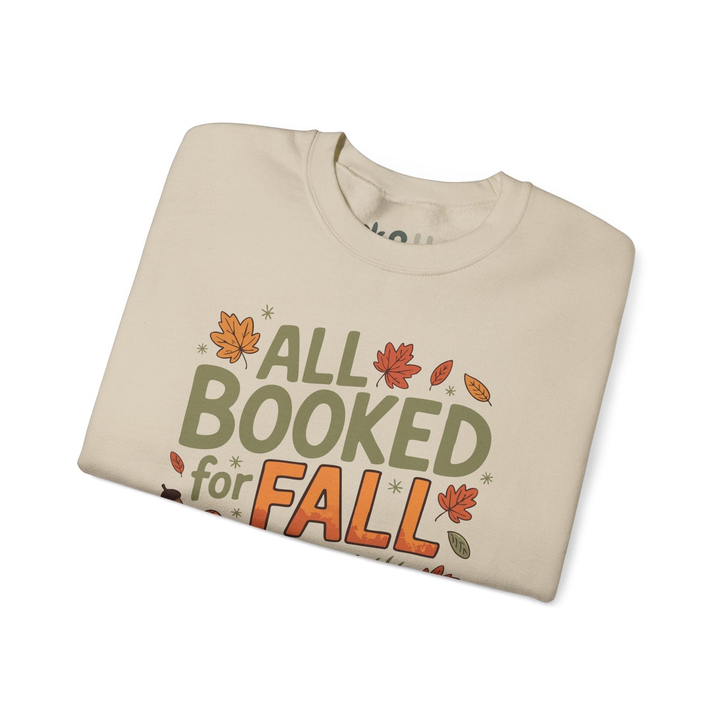 "All Booked for Fall" - Crewneck Sweatshirt