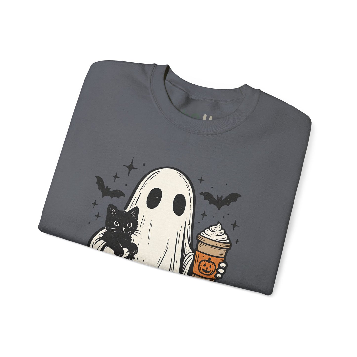 "Ghost and Cat" - Crewneck Sweatshirt