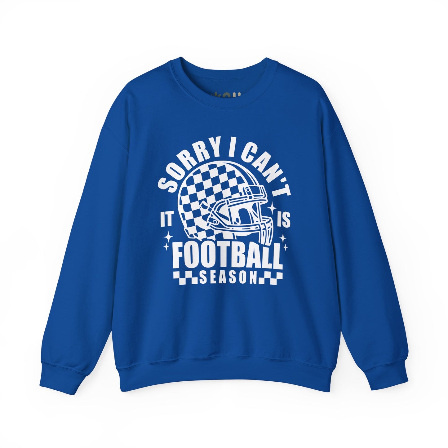 "Sorry I Can't It Is Football Season" - Crewneck Sweatshirt