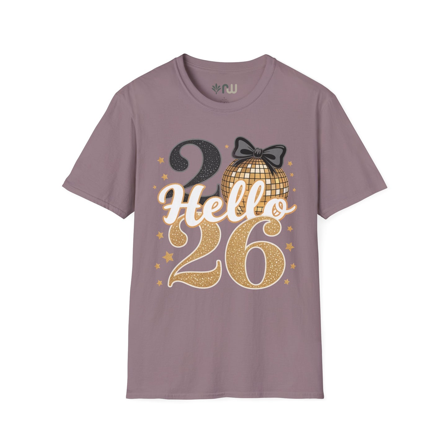 "Hello 2026" - Softstyle T-Shirt