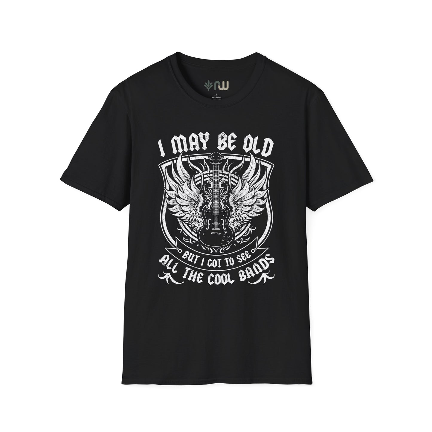 "I Got to See All the Cool Bands" Softstyle T-Shirt