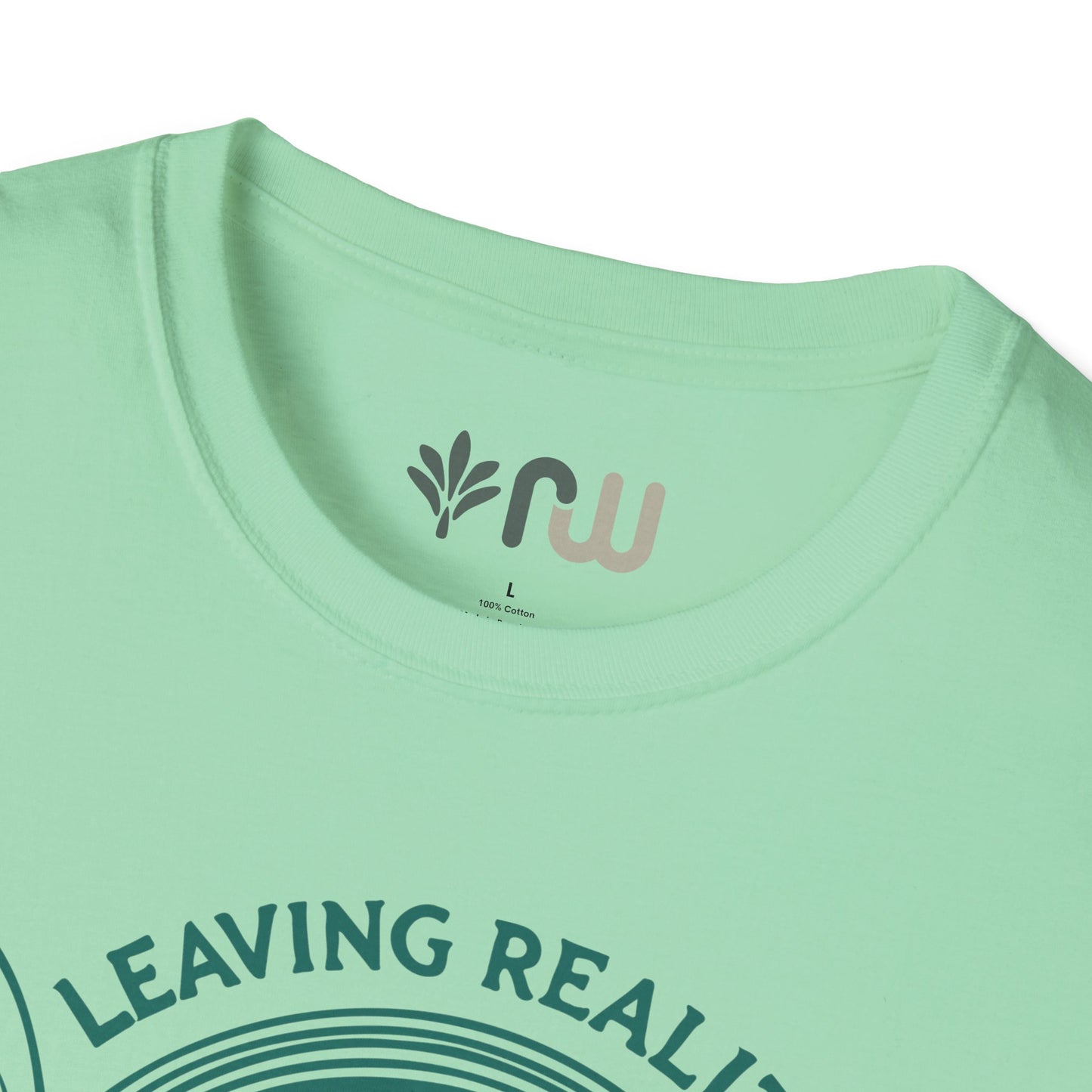 "Leaving Reality, Entering Fiction" Softstyle T-Shirt