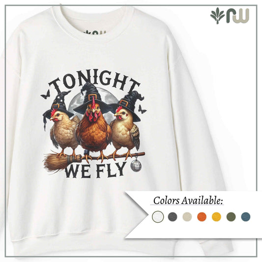 "Tonight, We Fly" - Crewneck Sweatshirt