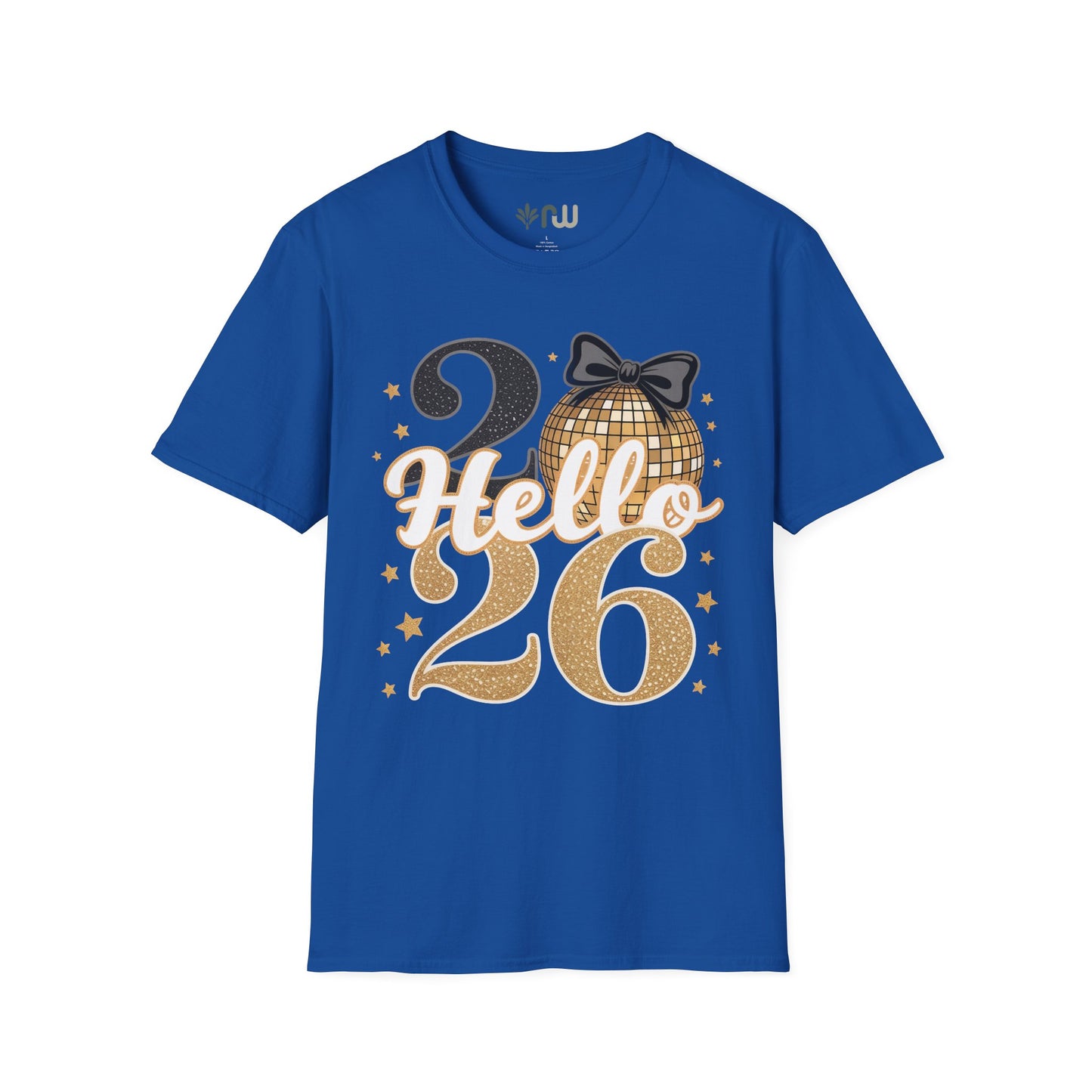 "Hello 2026" - Softstyle T-Shirt