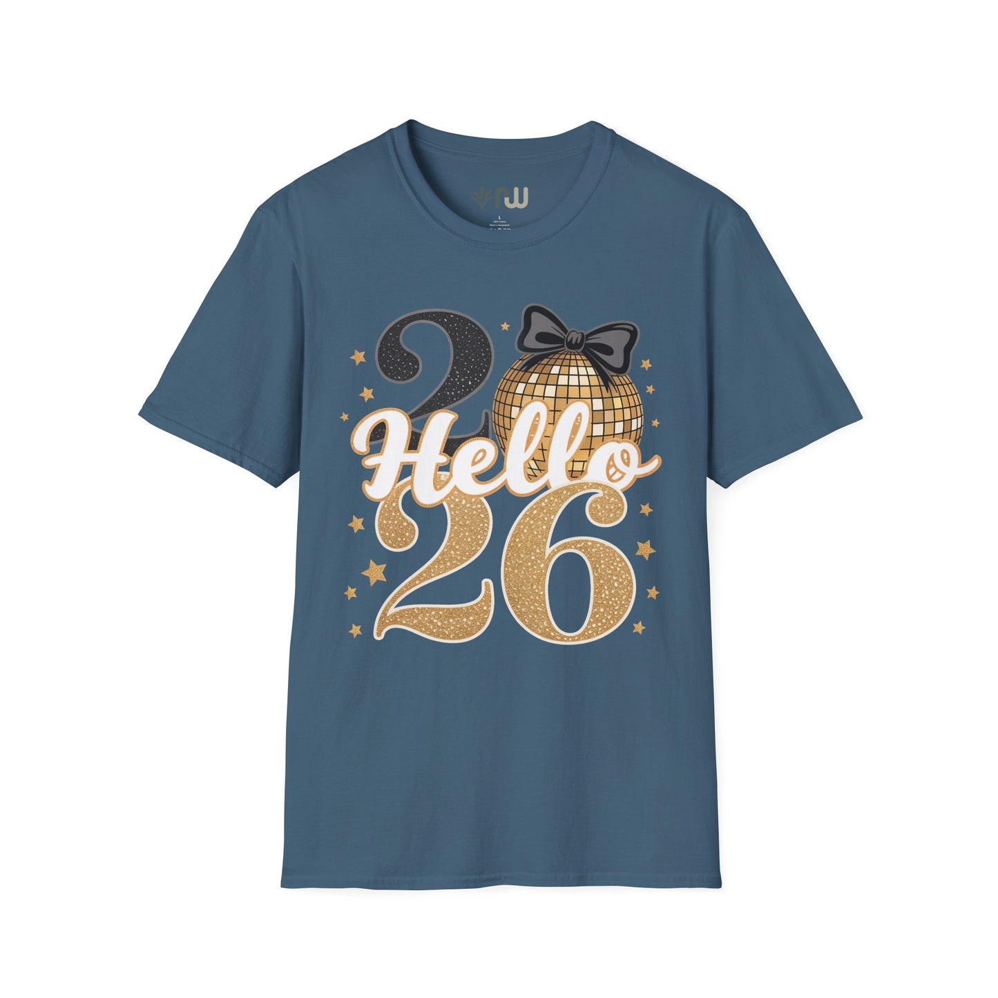 "Hello 2026" - Softstyle T-Shirt