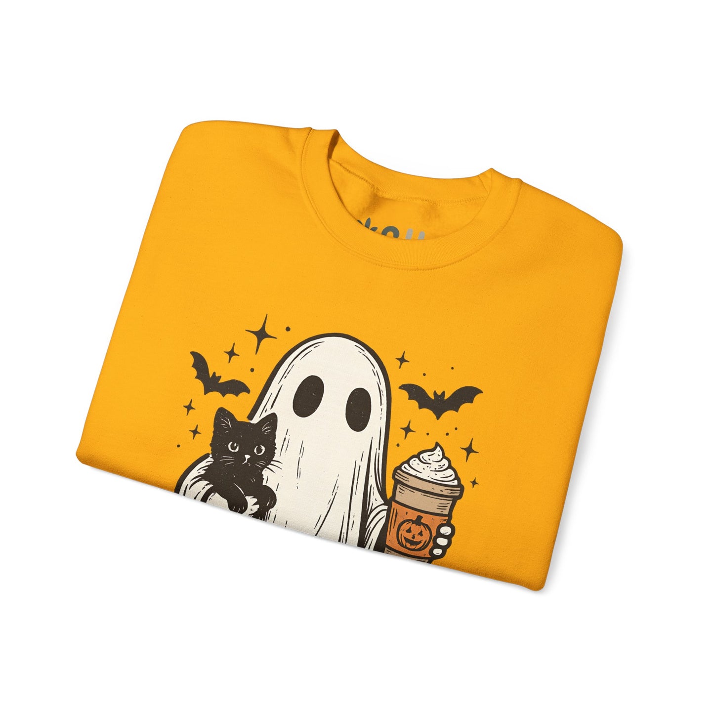 "Ghost and Cat" - Crewneck Sweatshirt