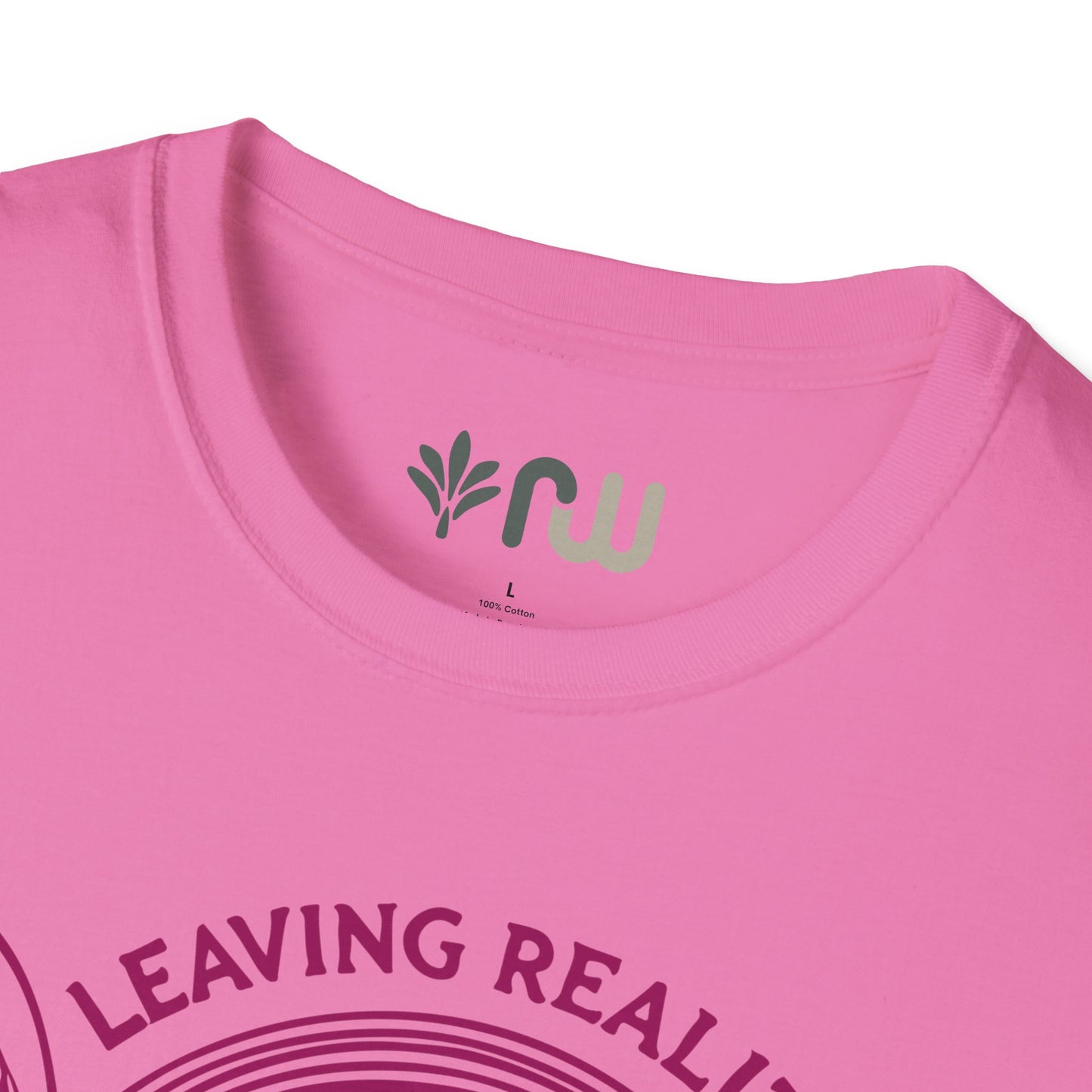 "Leaving Reality, Entering Fiction" Softstyle T-Shirt