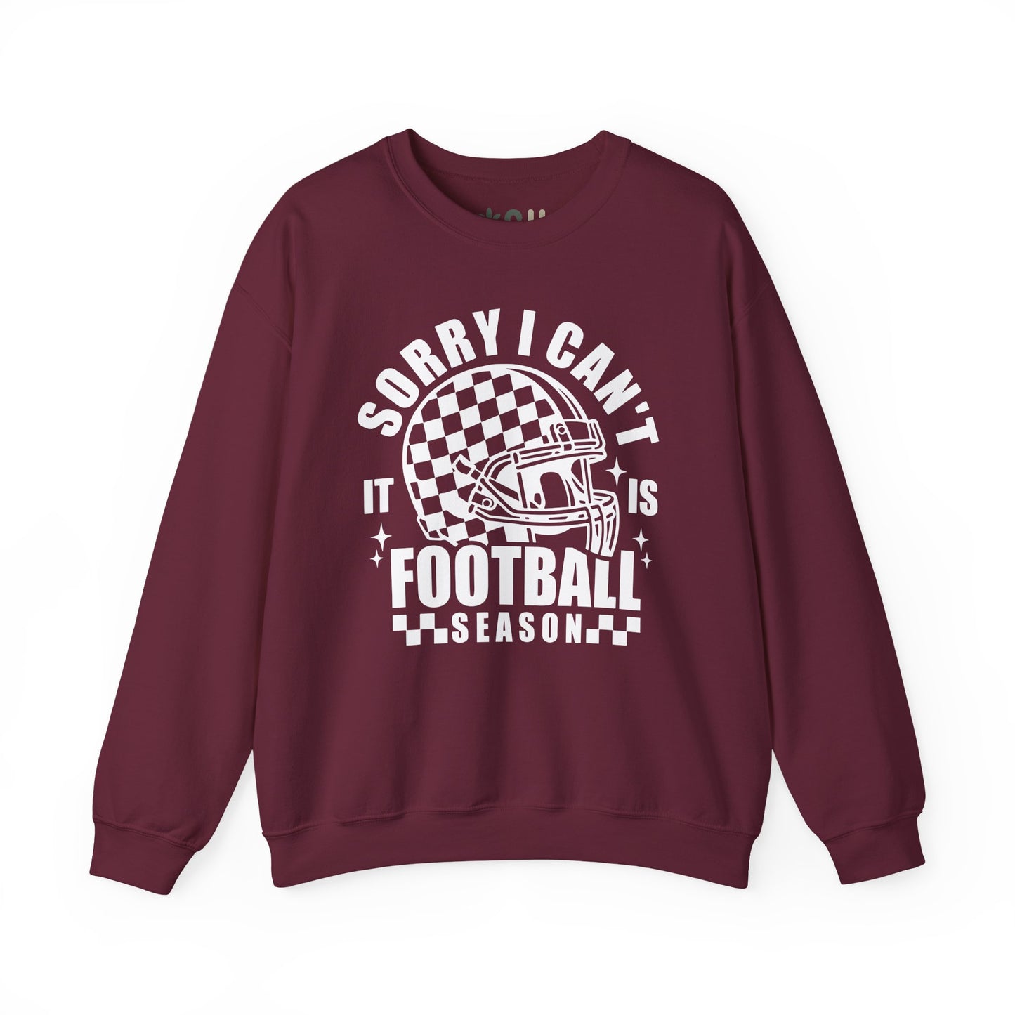"Sorry I Can't It Is Football Season" - Crewneck Sweatshirt