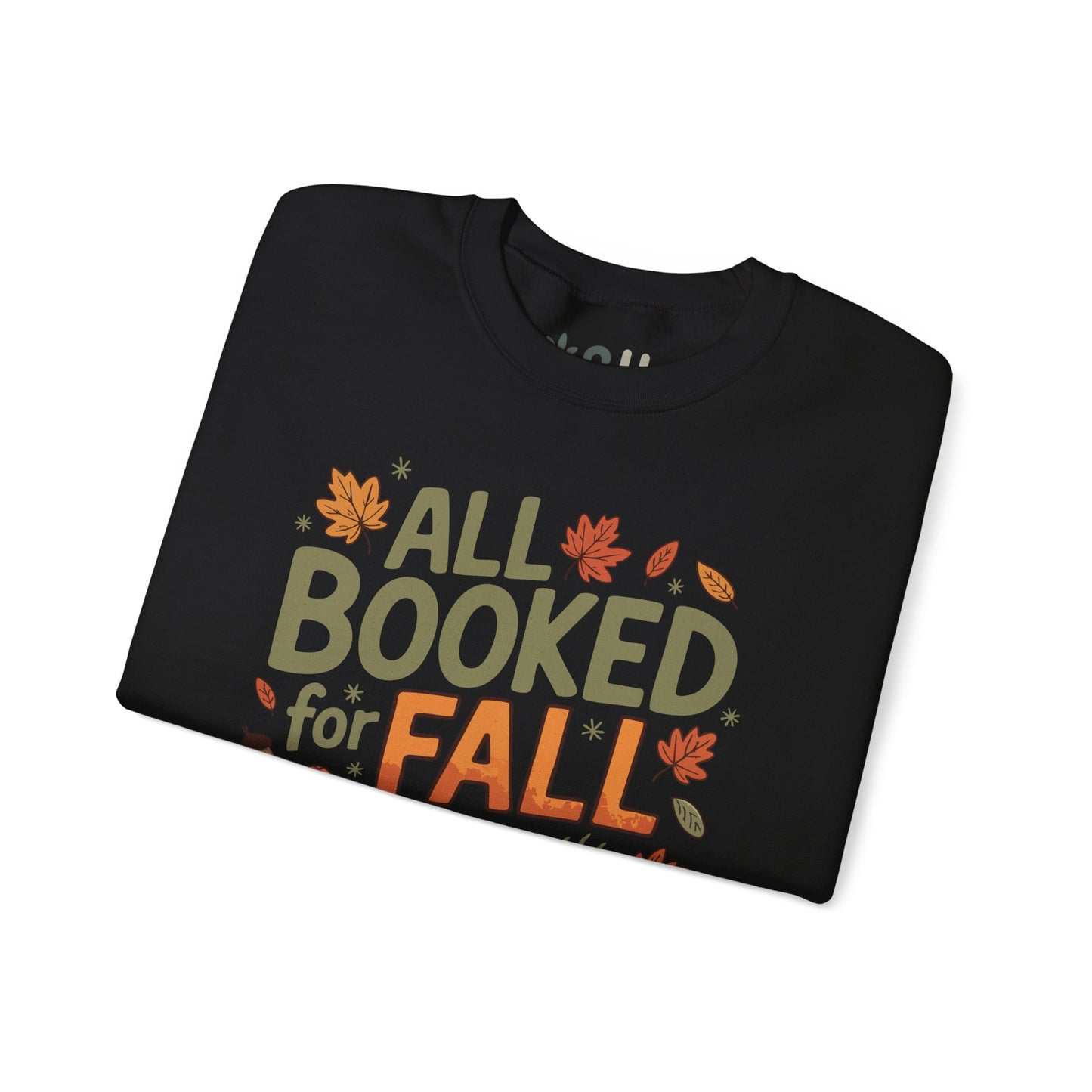 "All Booked for Fall" - Crewneck Sweatshirt