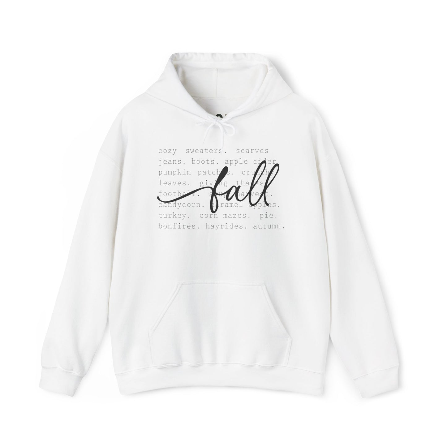 "All Things Fall" Hooded Sweatshirt