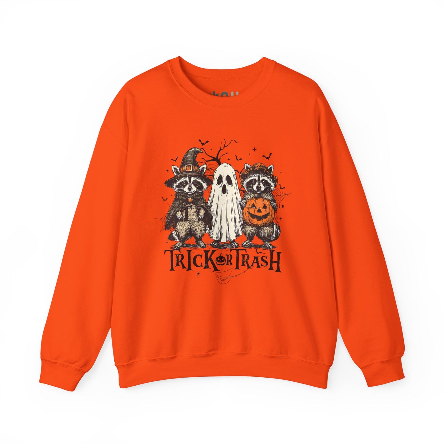 "Trick or Trash" - Crewneck Sweatshirt
