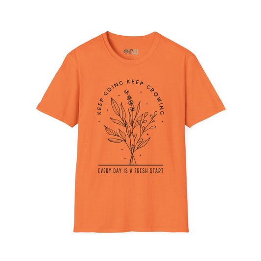 "Keep Going, Keep Growing" Softstyle T-Shirt